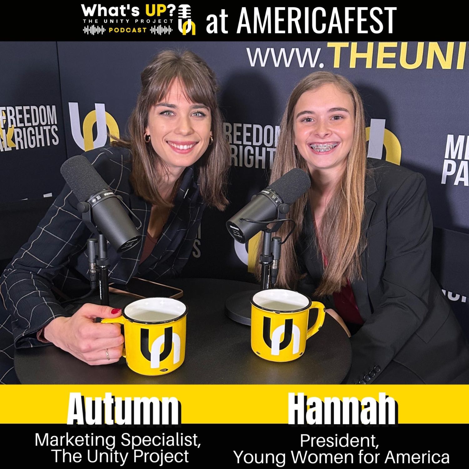 The Unity Project What’s UP? Podcast at AmFest - Hannah Faulkner