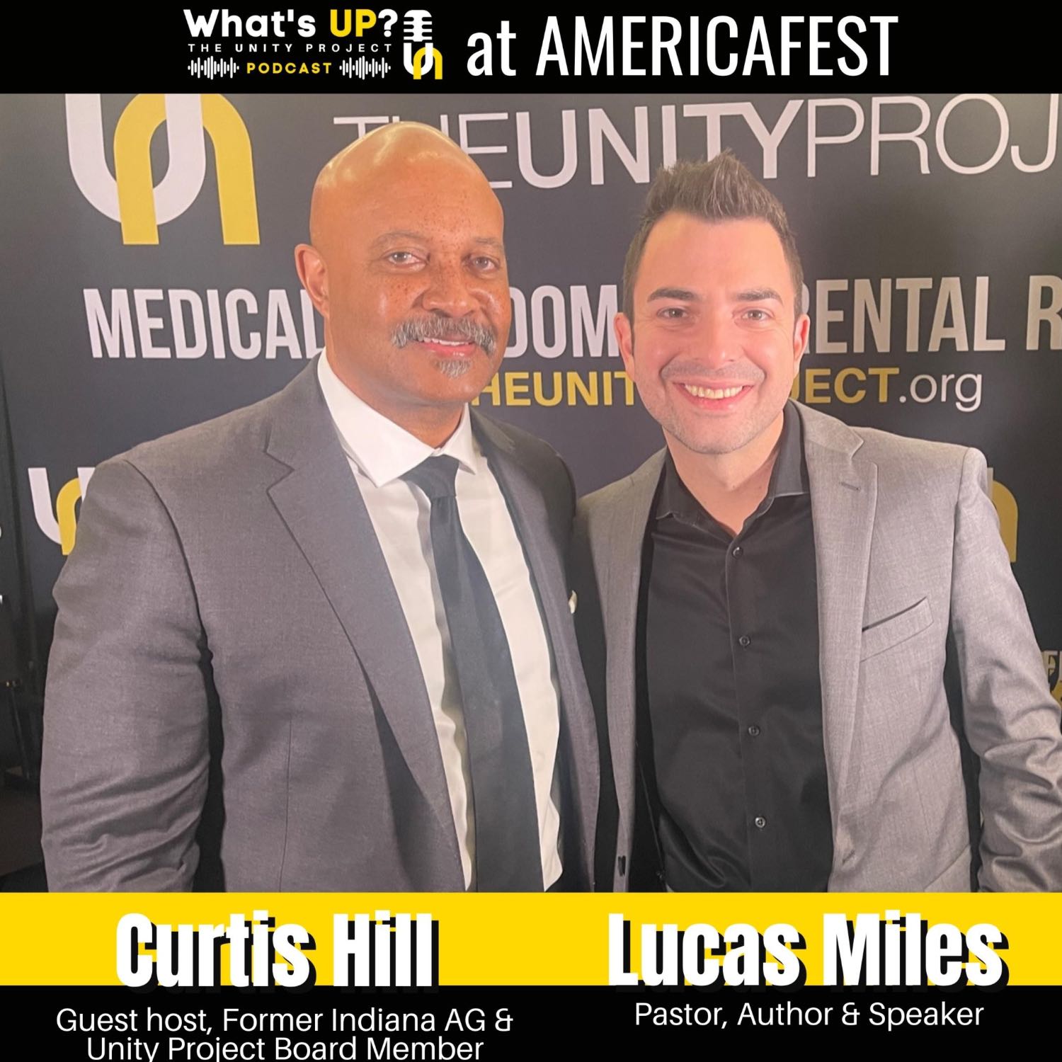 The Unity Project What’s UP? Podcast at AmFest - Lucas Miles