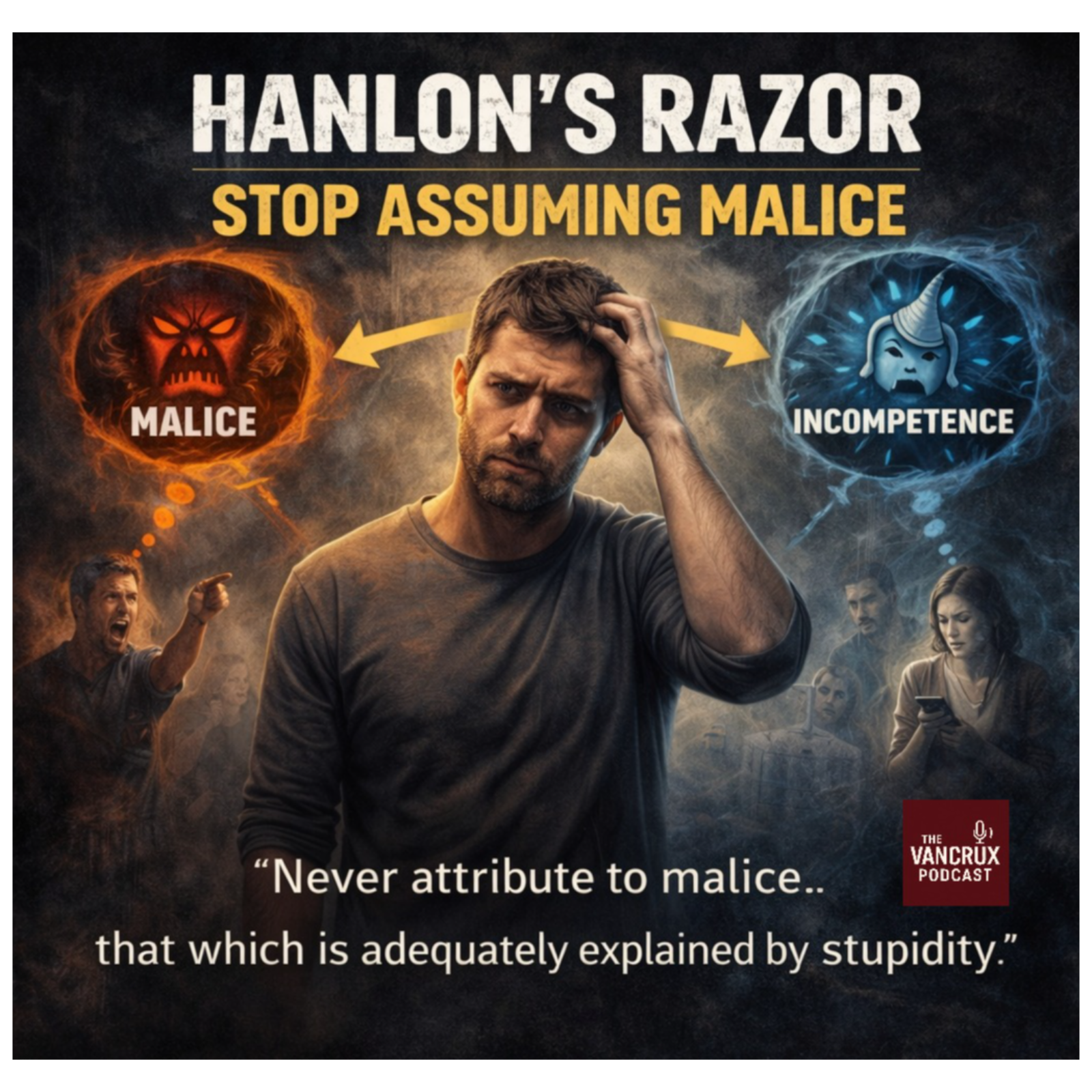 Hanlon’s Razor – Stop Assuming Malice