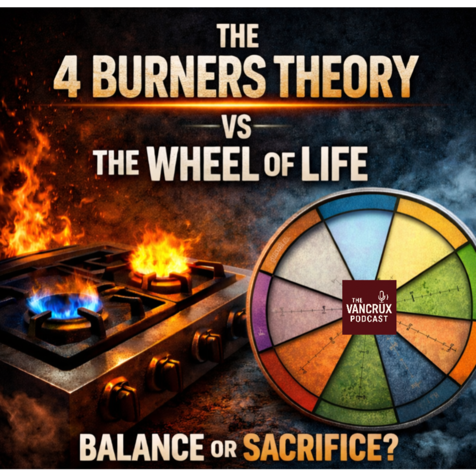 The 4 Burners Theory vs The Wheel of Life – Balance or Sacrifice?