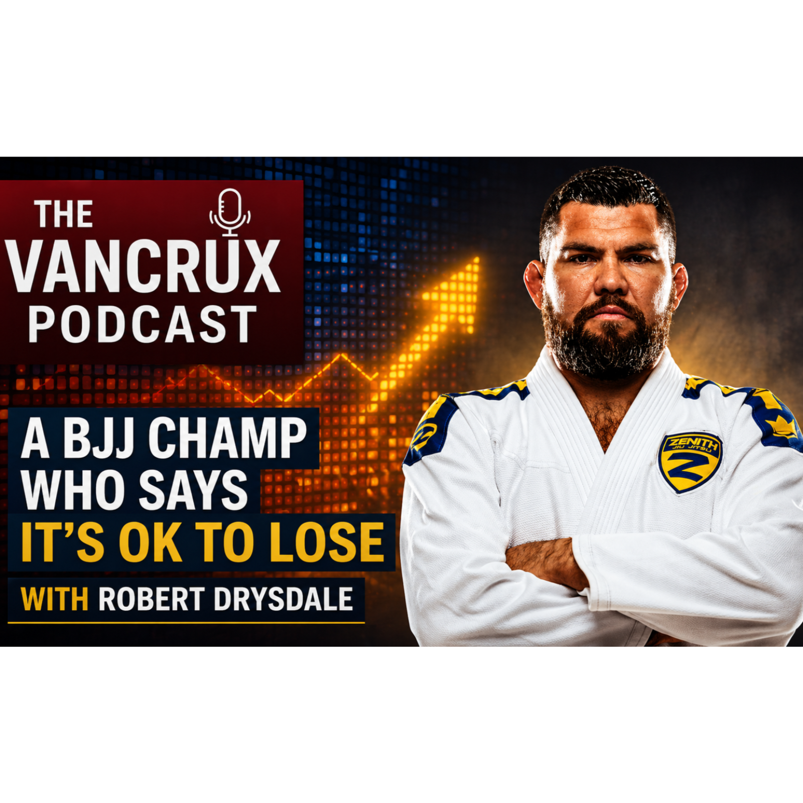 A BJJ Champ who says it's ok to lose - With Robert Drysdale 