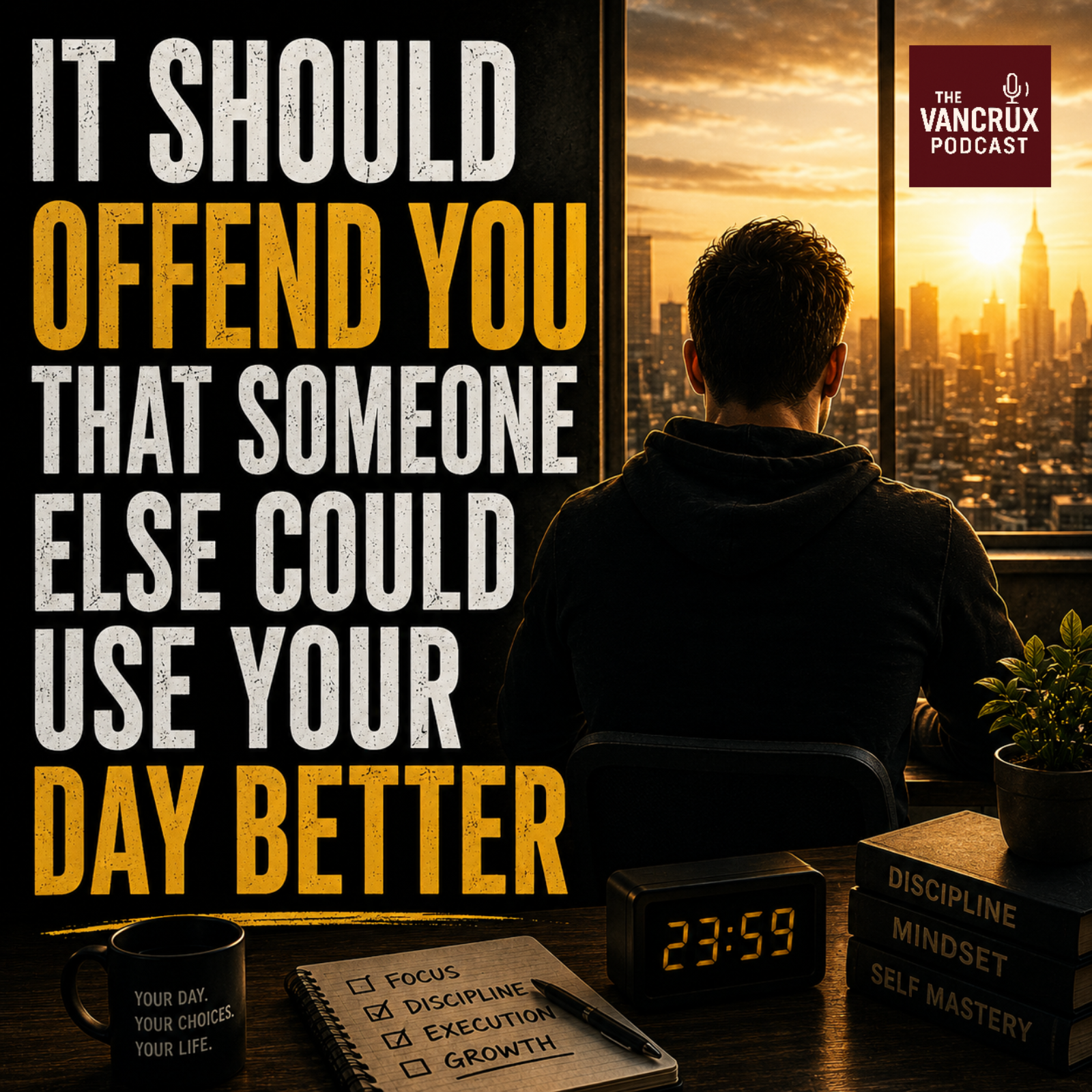 It Should Offend You That Someone Else Could Use Your Day Better