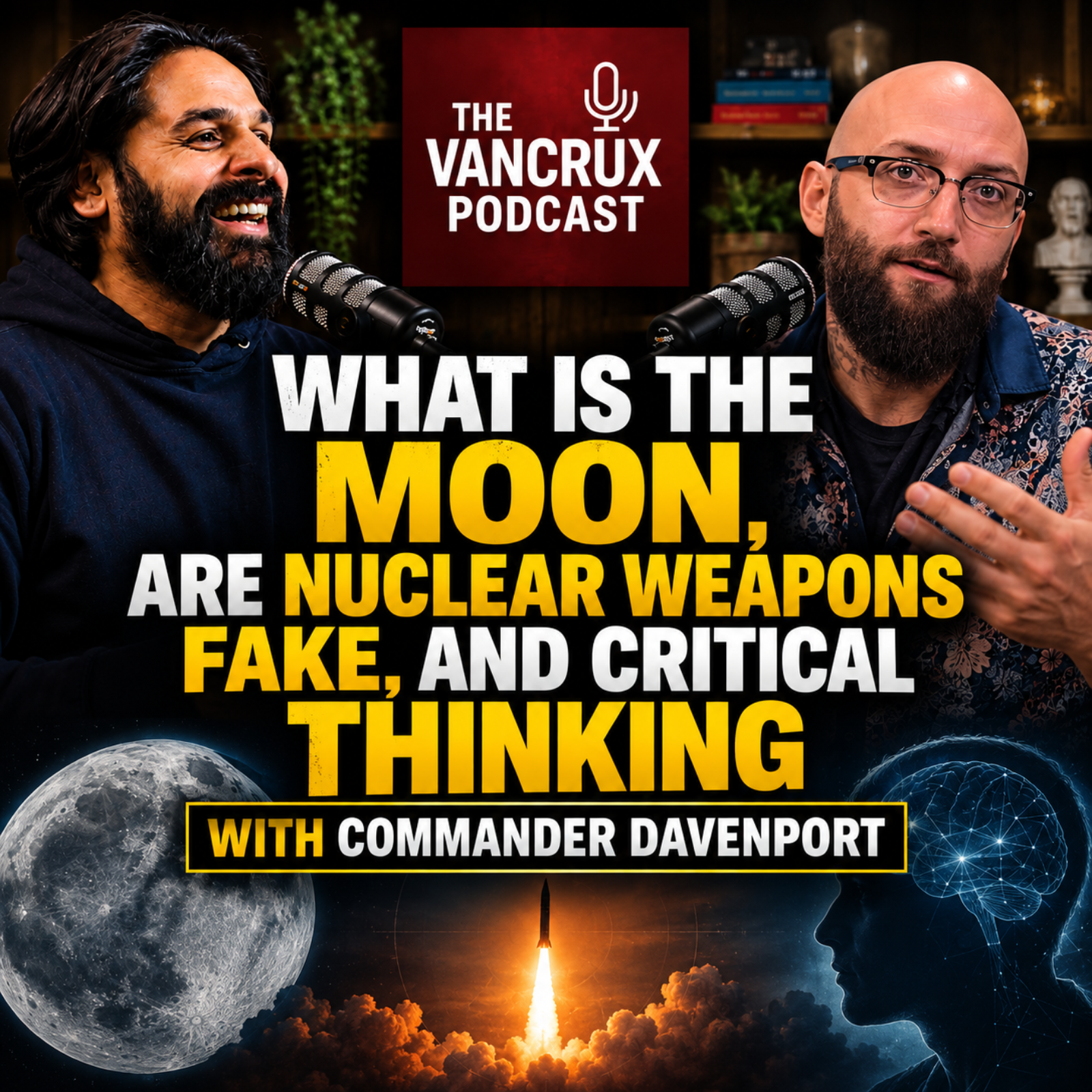 What Is the Moon, Are Nuclear Weapons Fake, and Critical Thinking — with Commander Davenport