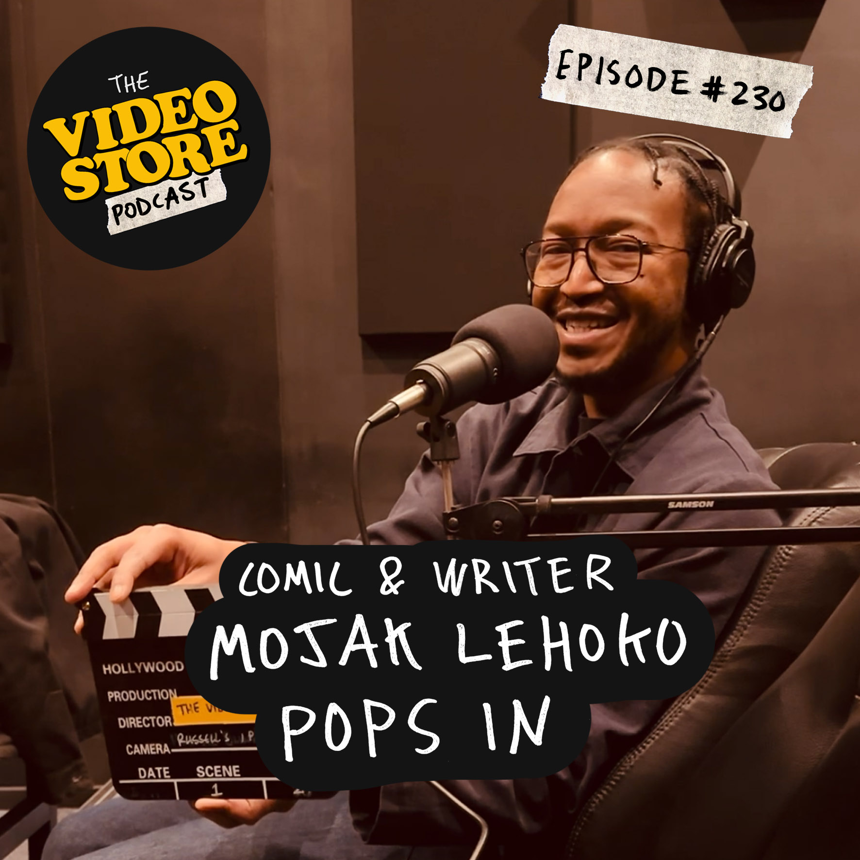Comic and Writer Mojak Lehoko Pops In