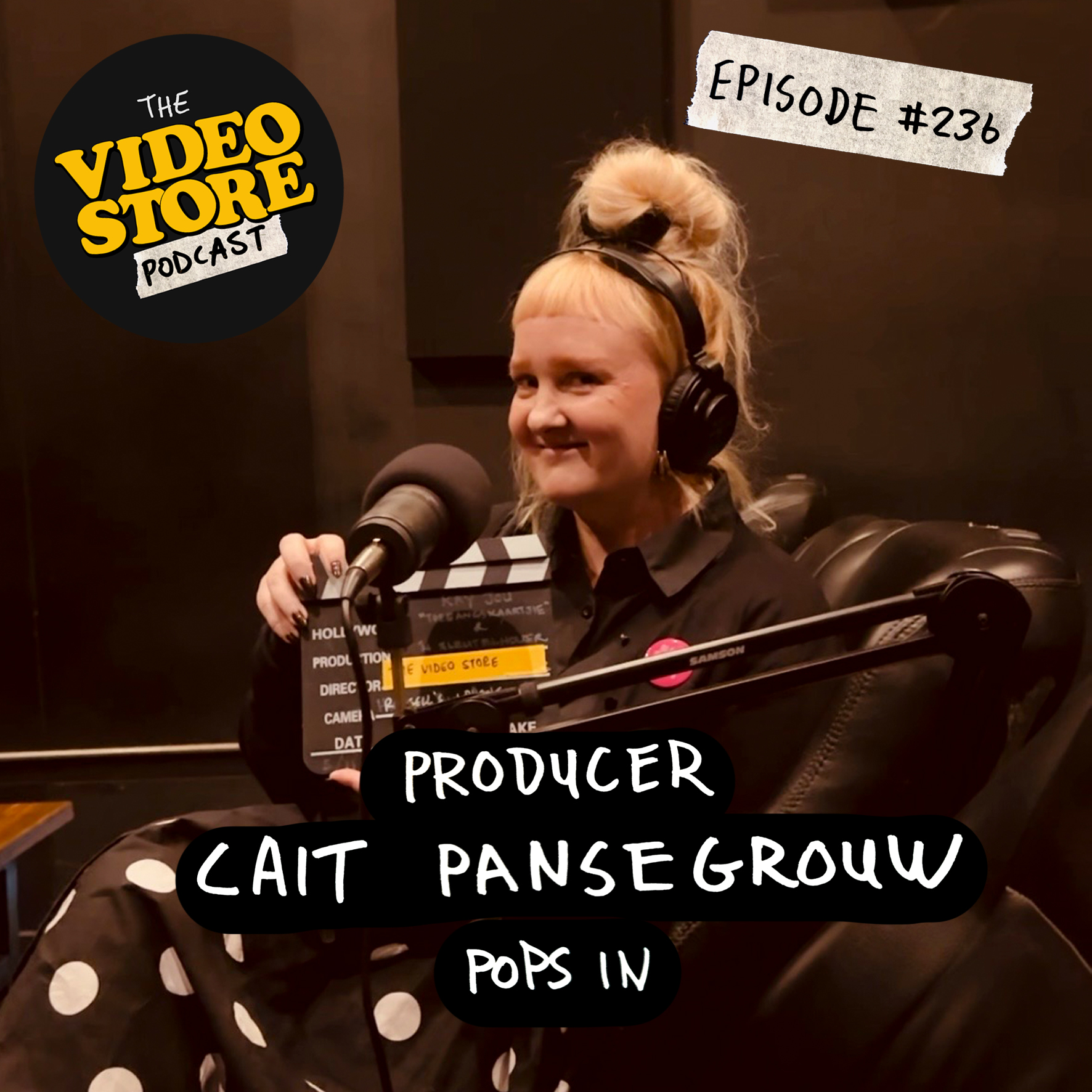 Producer Cait Pansegrouw Pops In