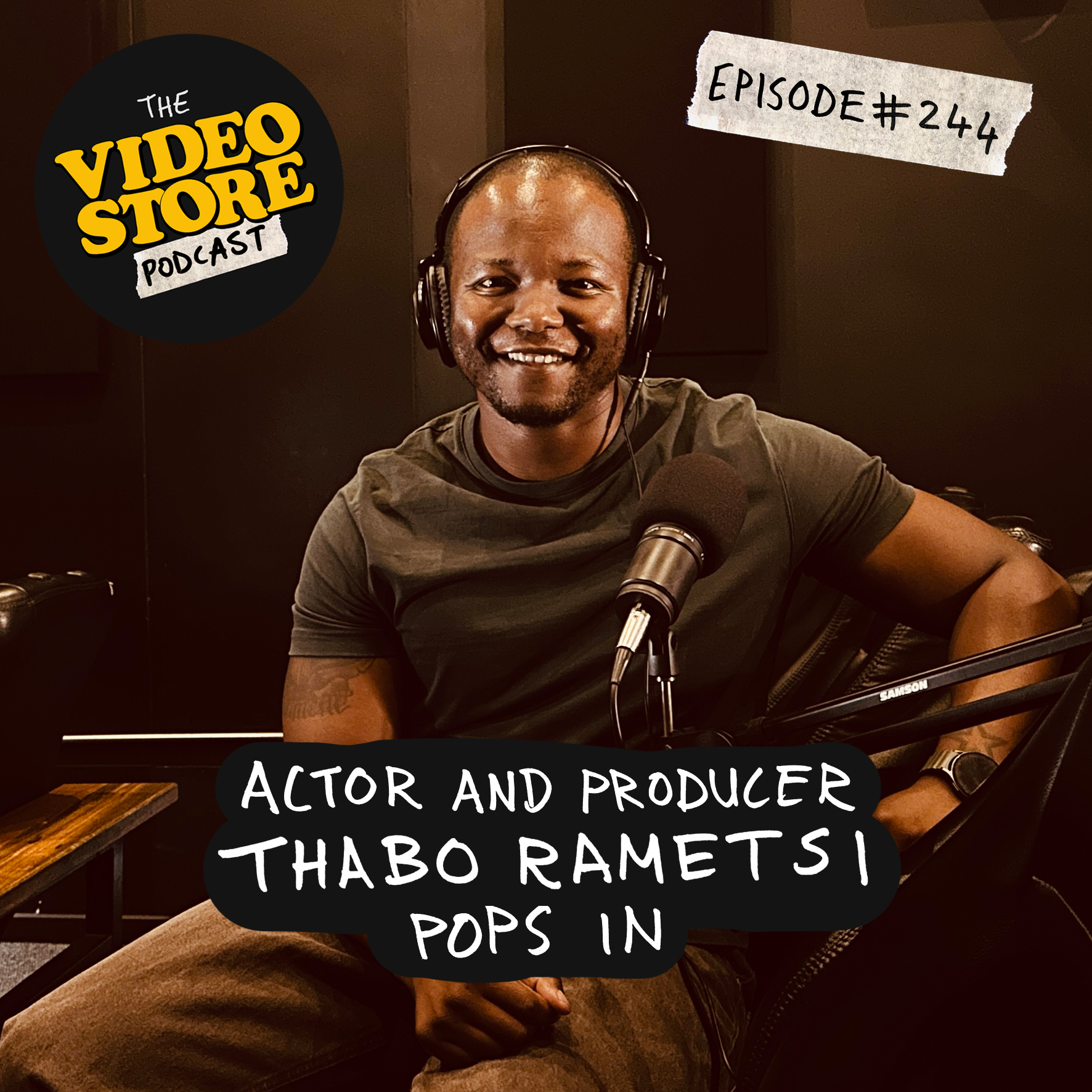 Actor and Producer Thabo Rametsi Pops In