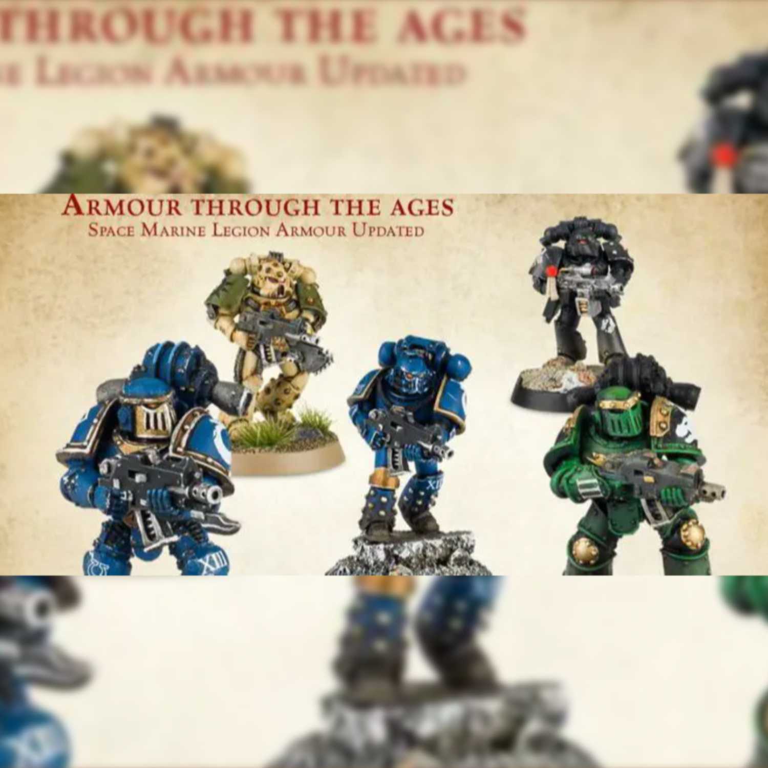 Power Armours in the Horus Heresy