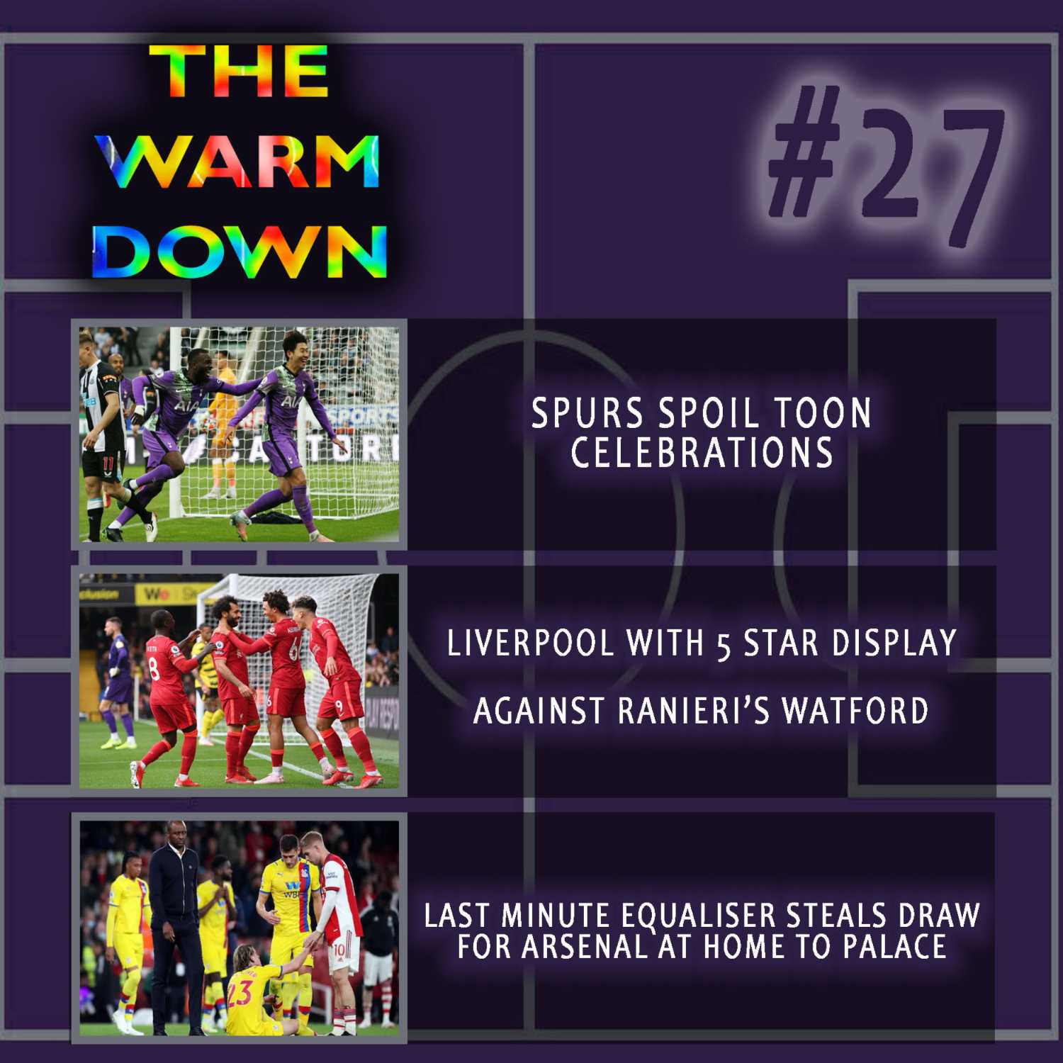 GW8 | Spurs Spoil Toon Celebrations | 5 Star Liverpool Destroy Watford | Arsenal Steal Last Minute Point At Home To Palace