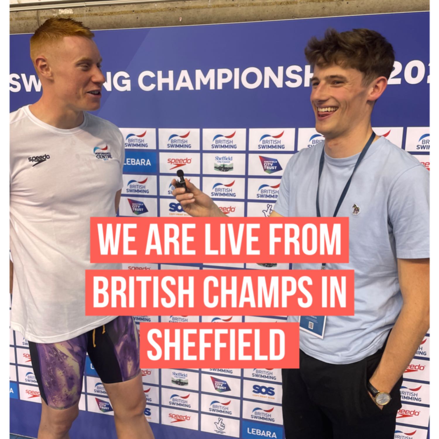 LIVE FROM BRITISH CHAMPS IN SHEFFIELD | We speak to JAMES GUY, JACOB PETERS, BEN PROUD & OTHERS | UNLIMITED ACCESS WITH A MEDIA PASS