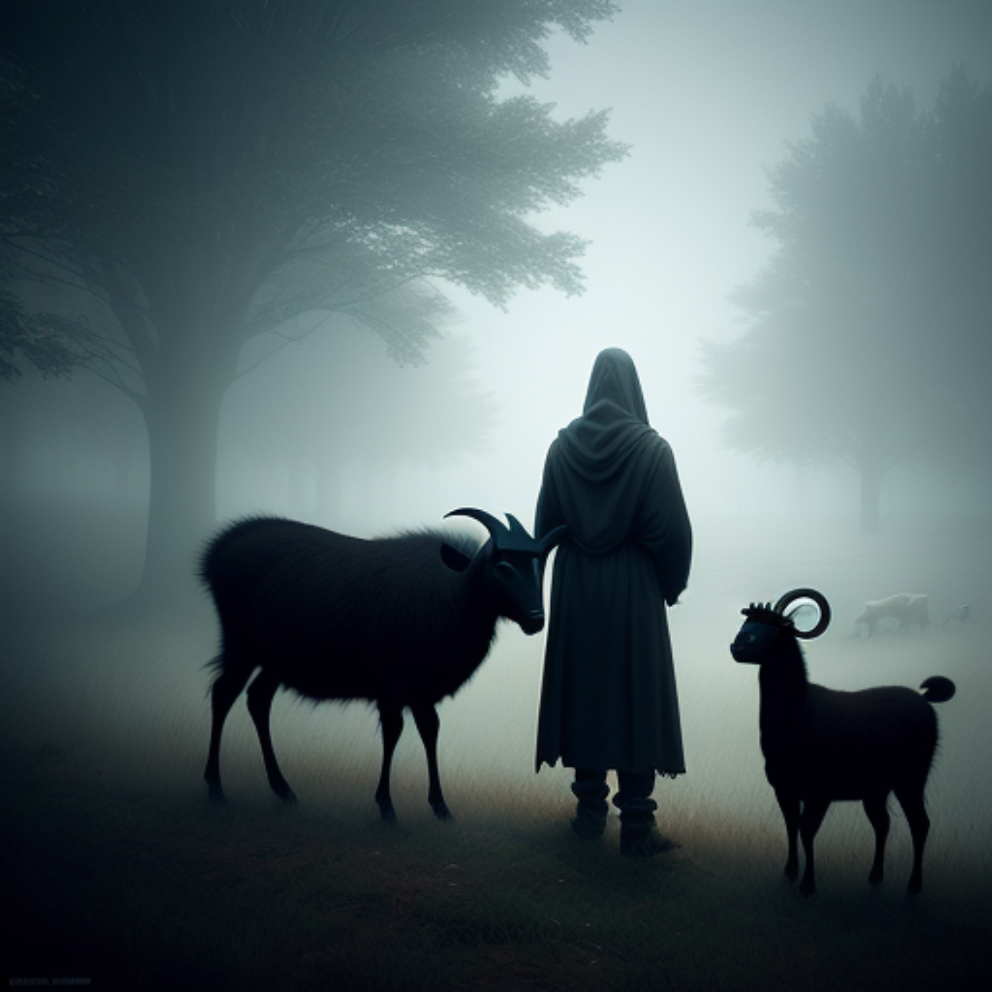 The boy, the ghost, and the goat