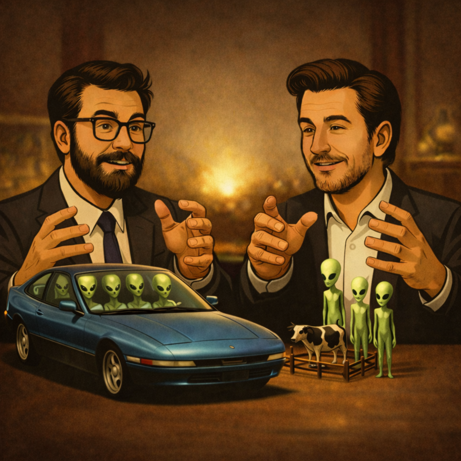 Unhinged UFO Theories & Mind-Melting Chaos episode artwork