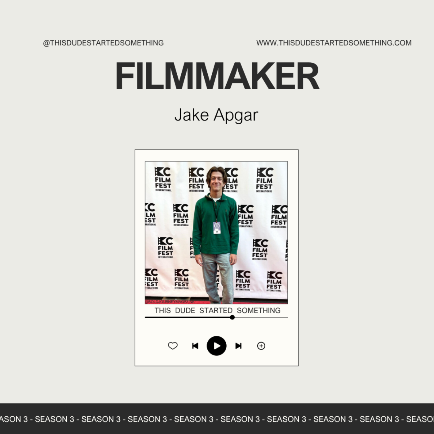 S3.Ep4 – Jake Apgar on Creativity, Collaboration, and Why You Don’t Need Hollywood to Start