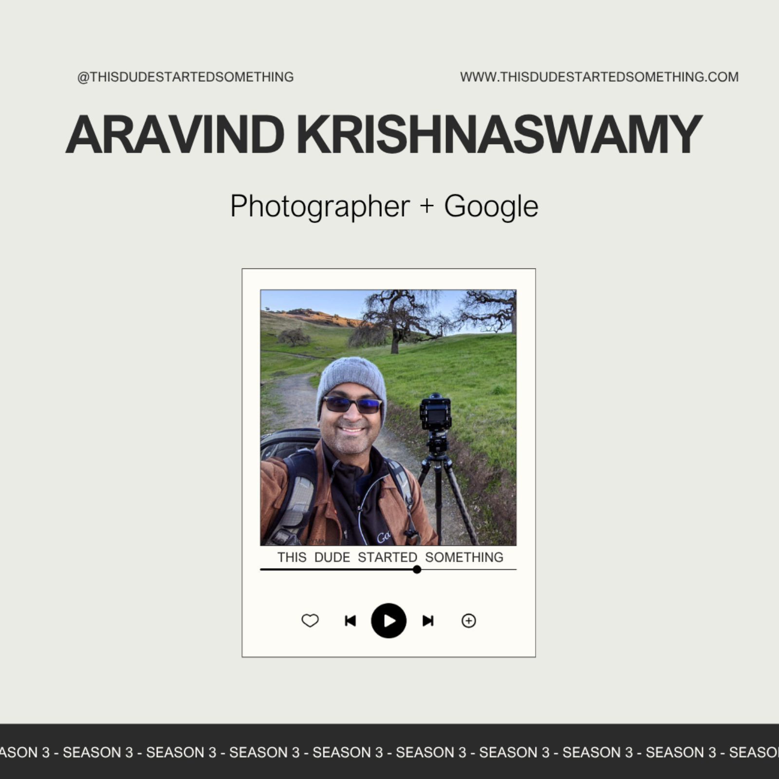 The Google Engineer Who Photographs the World: Aravind Krishnaswamy on AI, Wildlife, and Capturing Emotion