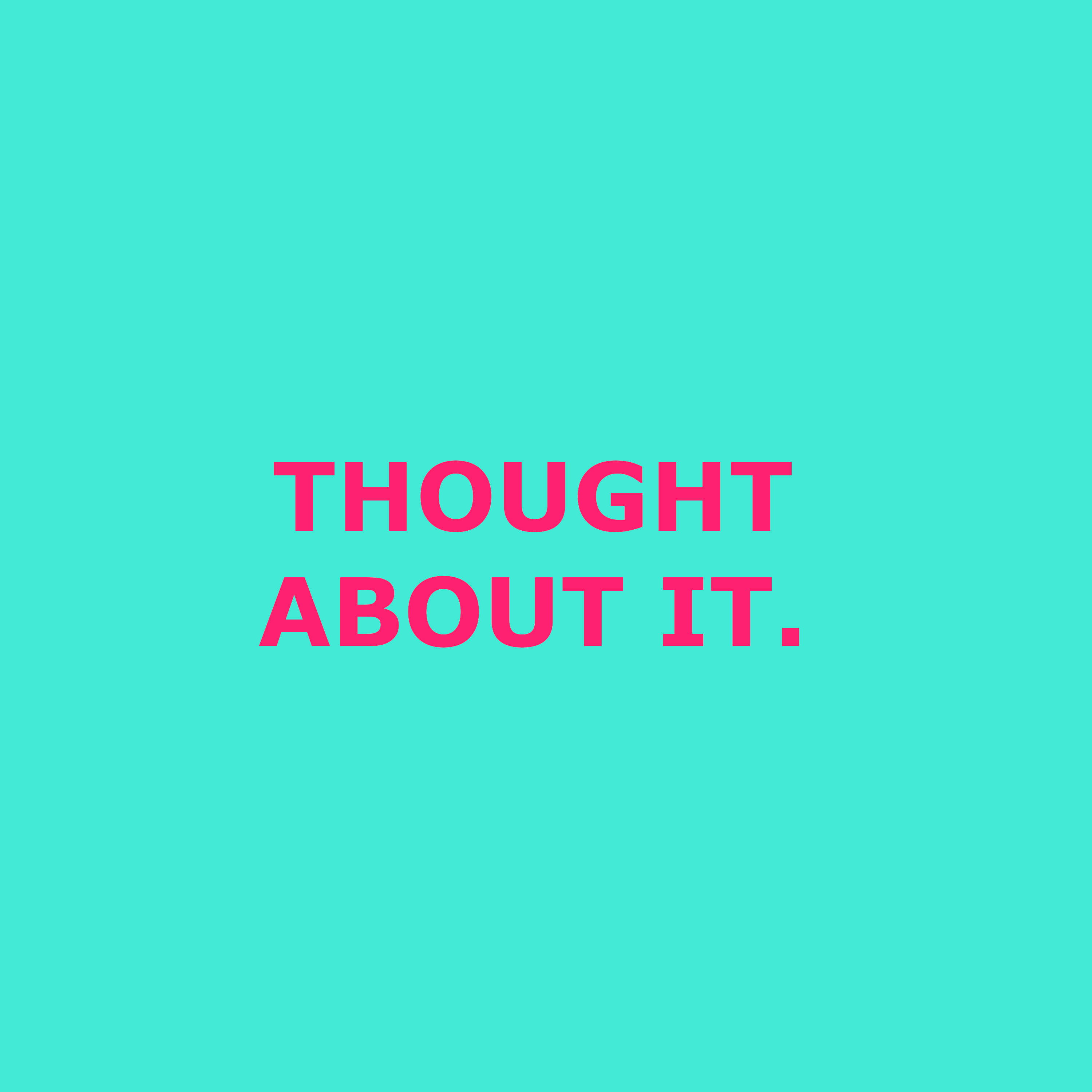 Thought About It Podcast podcast artwork