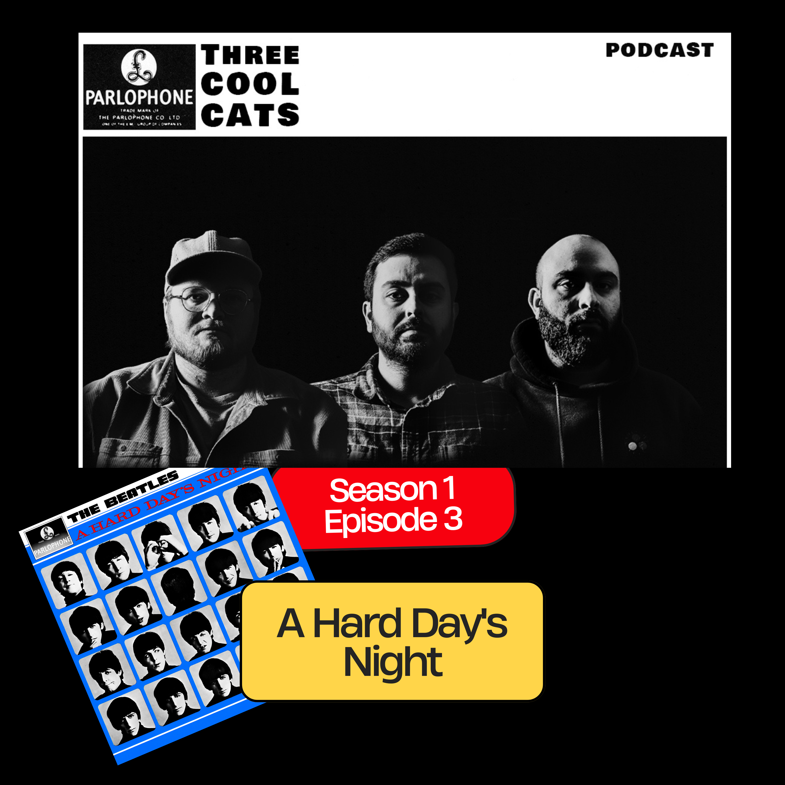 Three Cool Cats | A Hard Day's Night (1964) episode artwork