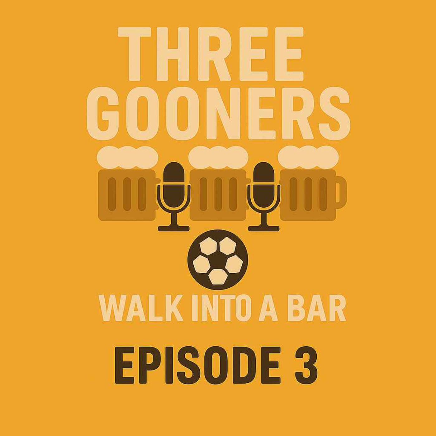 Three Gooners walk into a bar