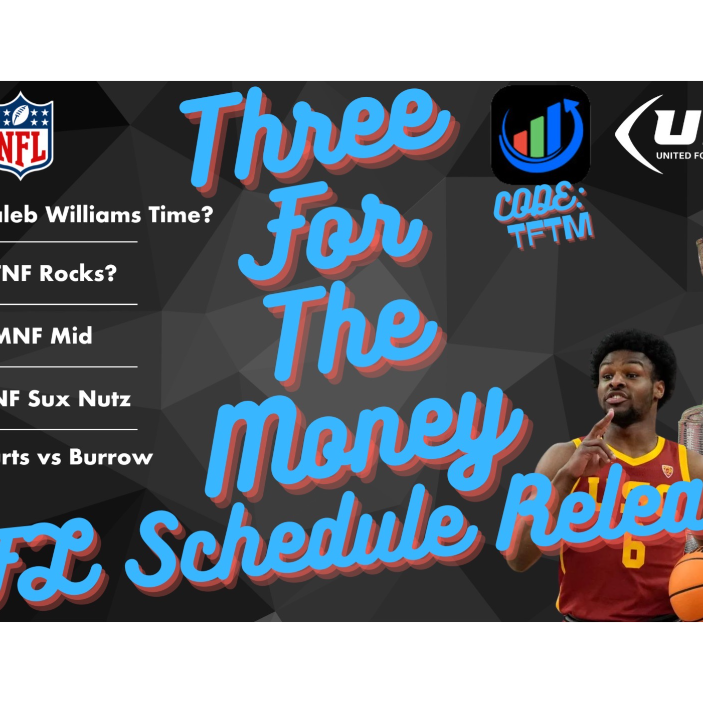 NFL Schedule Release, Bust Bronny? AFL Check In, Playoff Update