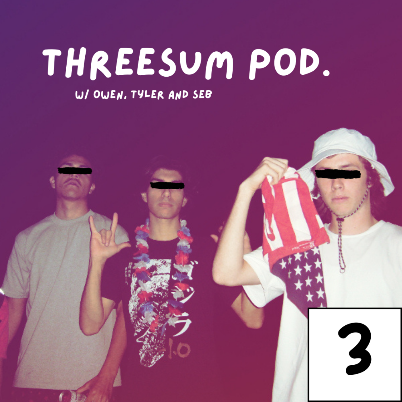 Threesum Pod. Episode 3 - Crashout (feat. Freddy) episode artwork