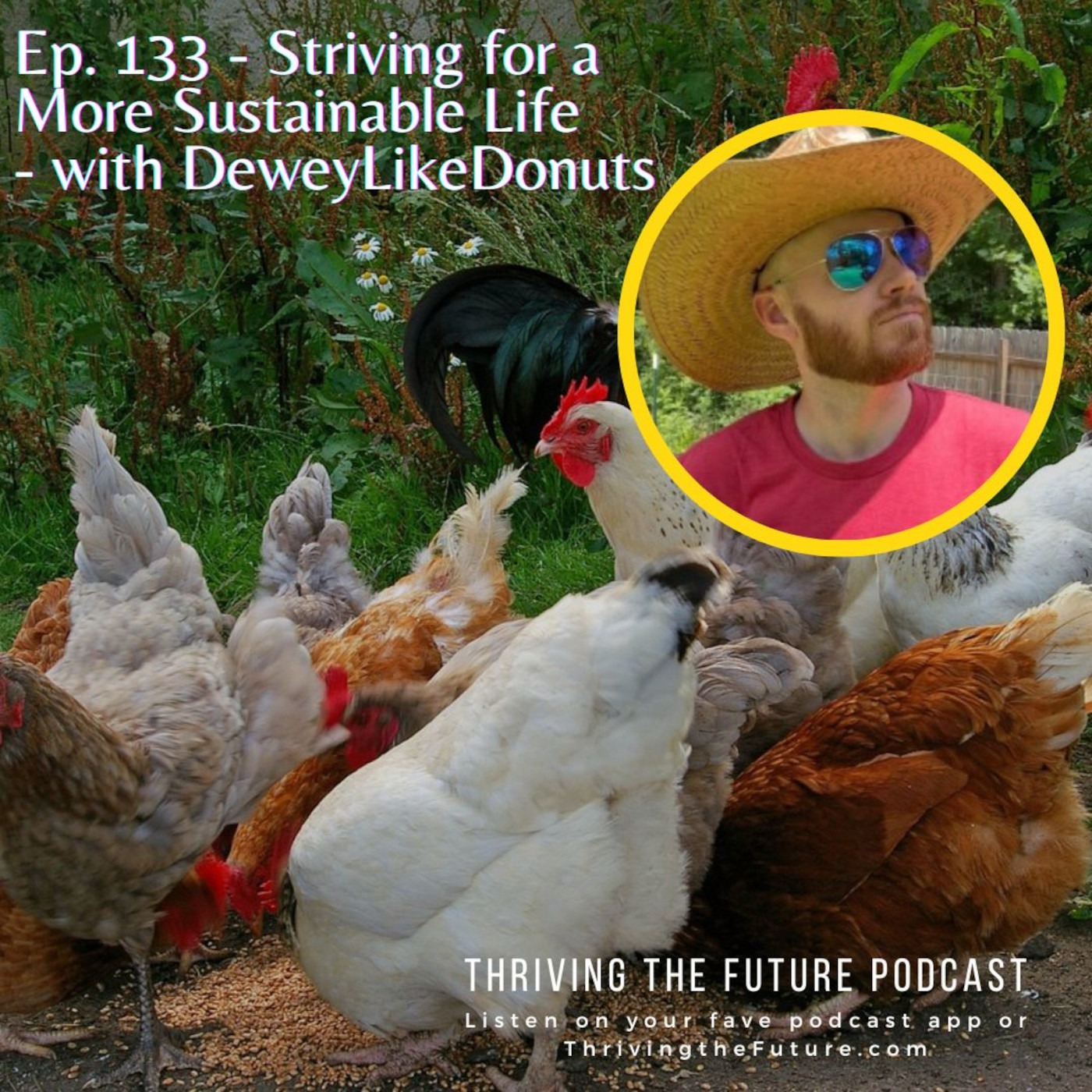 Ep. 133 - Striving for a More Sustainable Life - with DeweyLikeDonuts