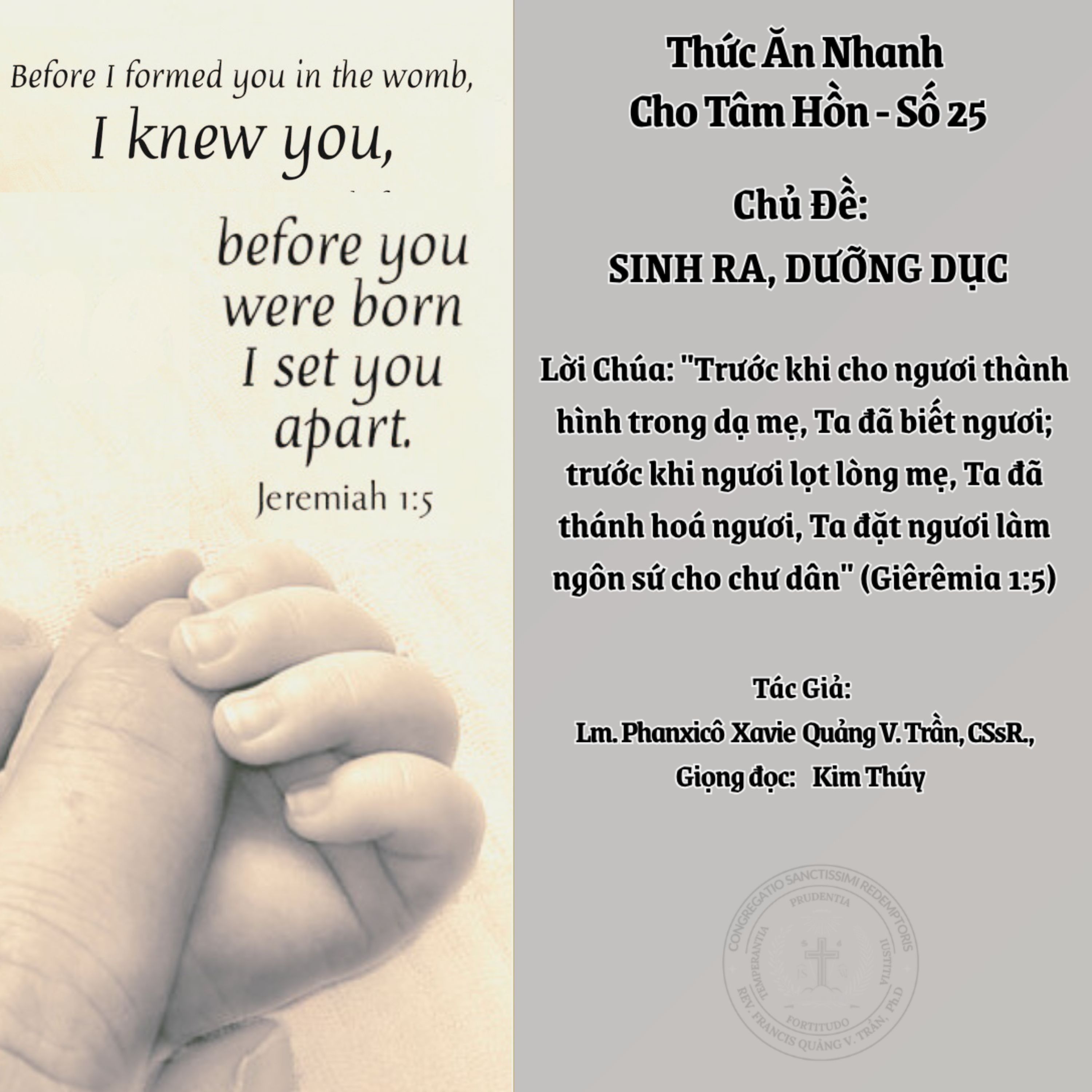 Thức Ăn Nhanh Cho Tâm Hồn