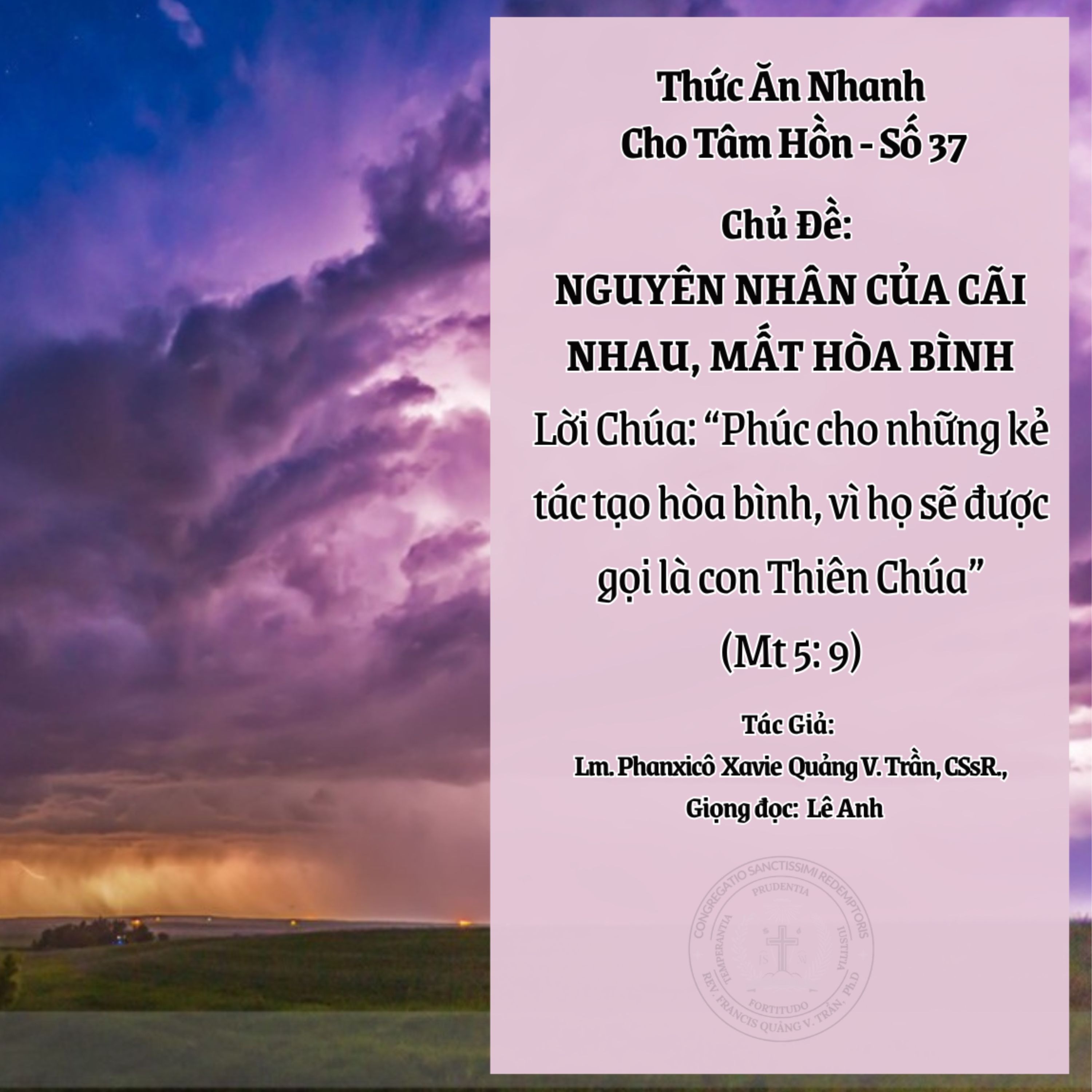 Thức Ăn Nhanh Cho Tâm Hồn