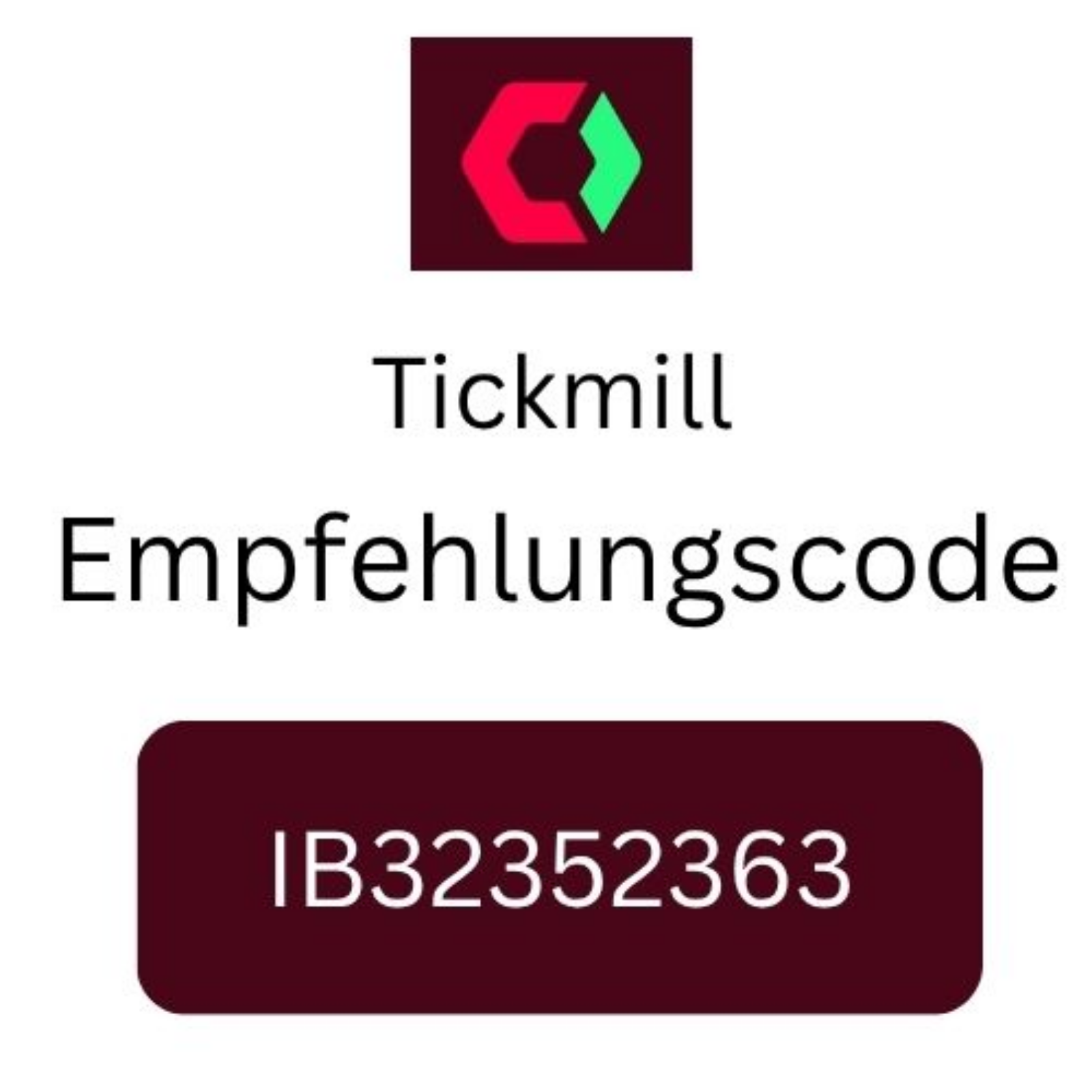 Tickmill Empfehlungscode „IB32352363“ – Schalten Sie 10 % Gebührenrabatt & 500 $ Bonus frei