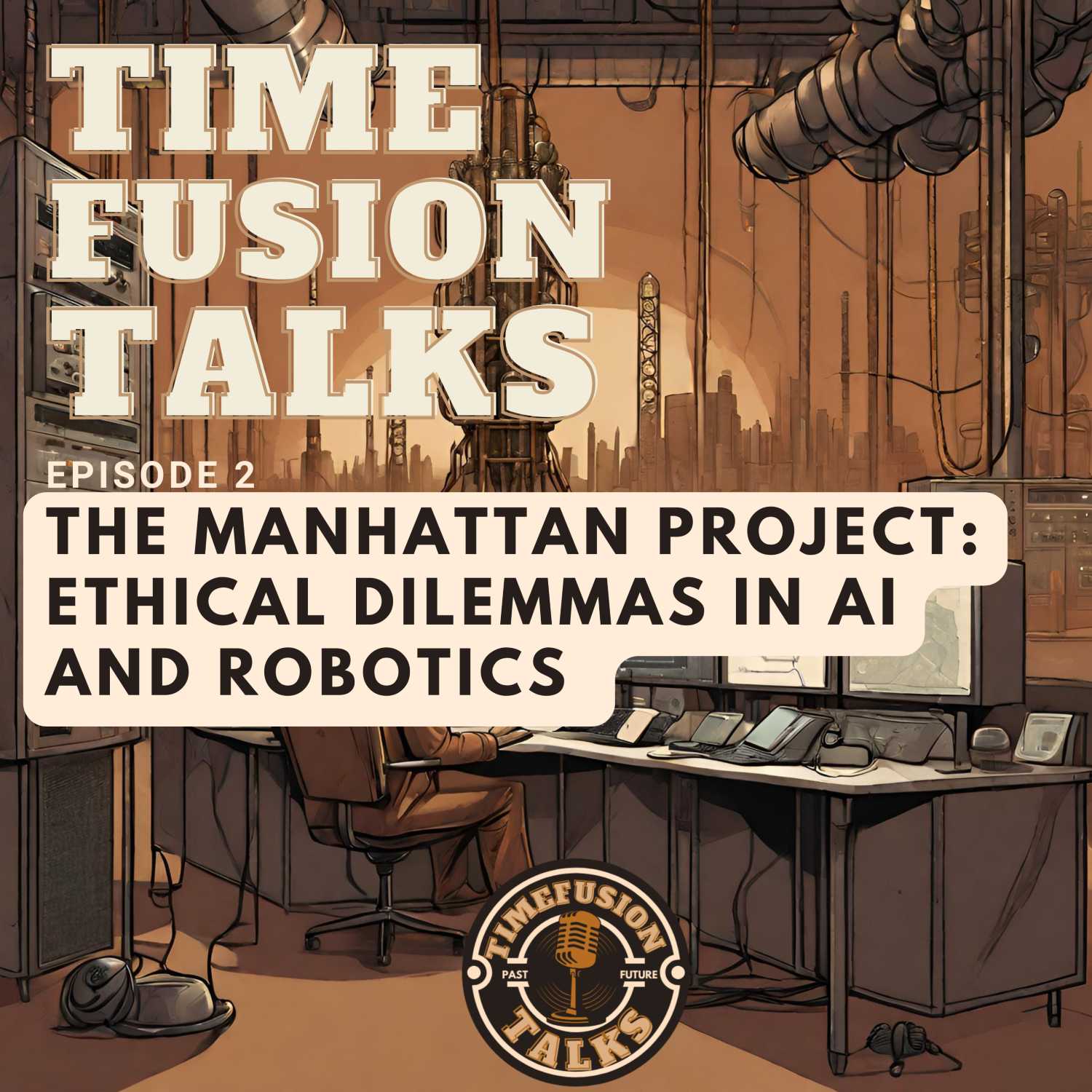  The Manhattan Project: Ethical Dilemmas in AI and Robotics episode artwork