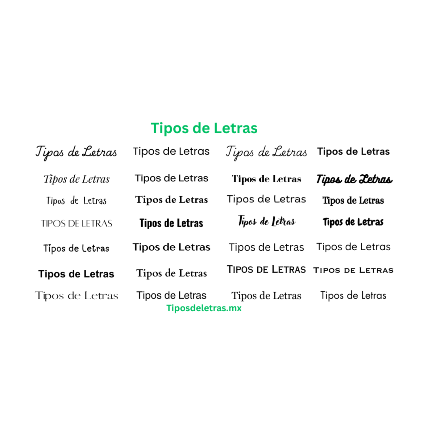 Tipos de Letras: Descubre el Mundo de las Fuentes y Cómo Influyen en Nuestra Vida Diaria