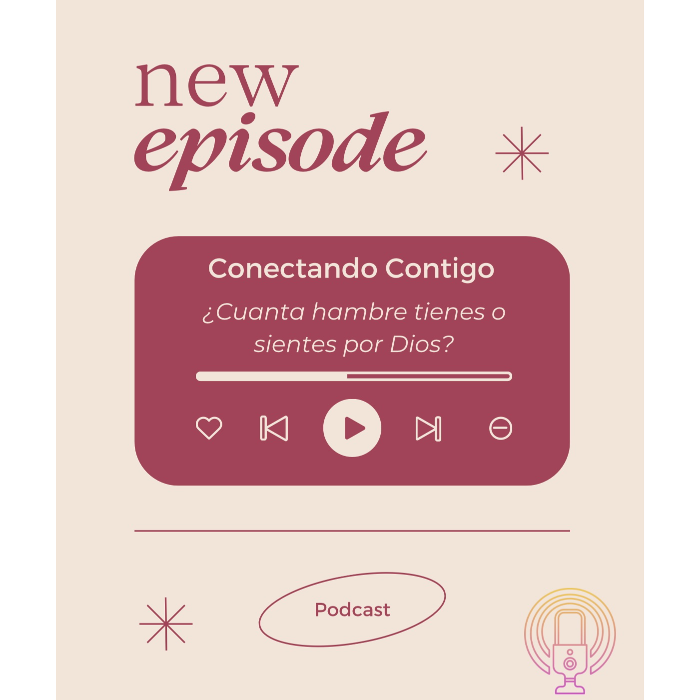 ¿Cuanta hambres sientes o tienes por Dios? episode artwork
