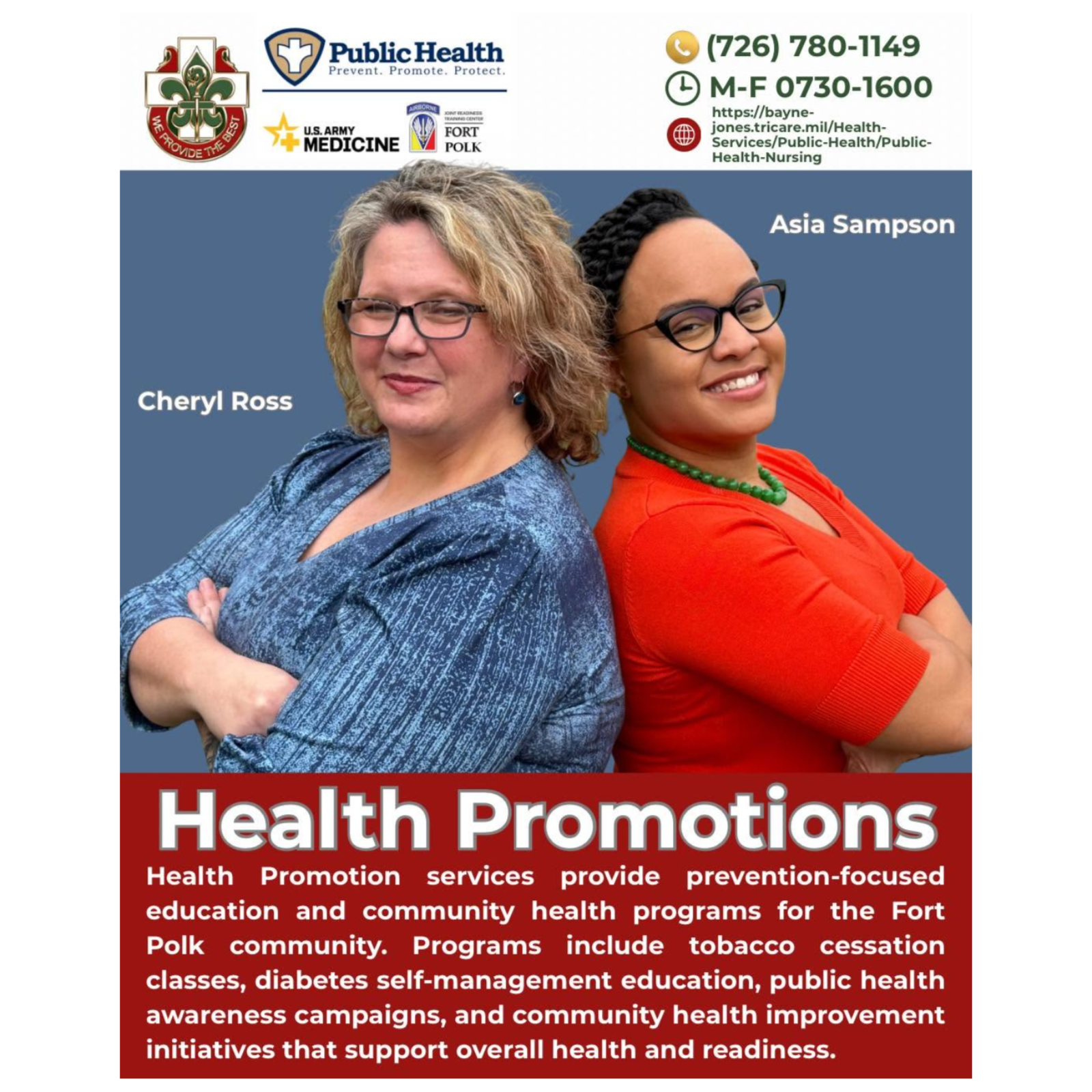 Staying Healthy With Bayne-Jones Army Community Hospital! | The Diner on Today's Country 105.7 episode artwork