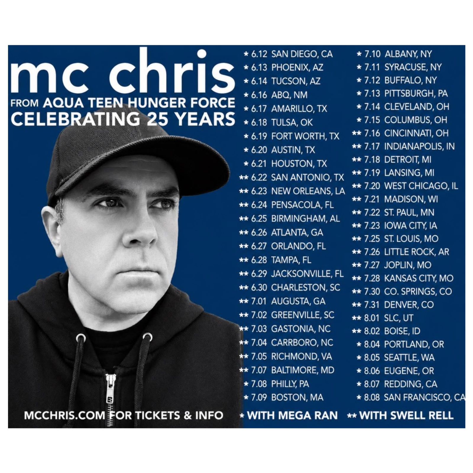 In Depth Interview With mc chris From Aqua Teen Hunger Force, Talks New Album "King In Black", New Tour, And Deep Introspection On His Life and Career! episode artwork