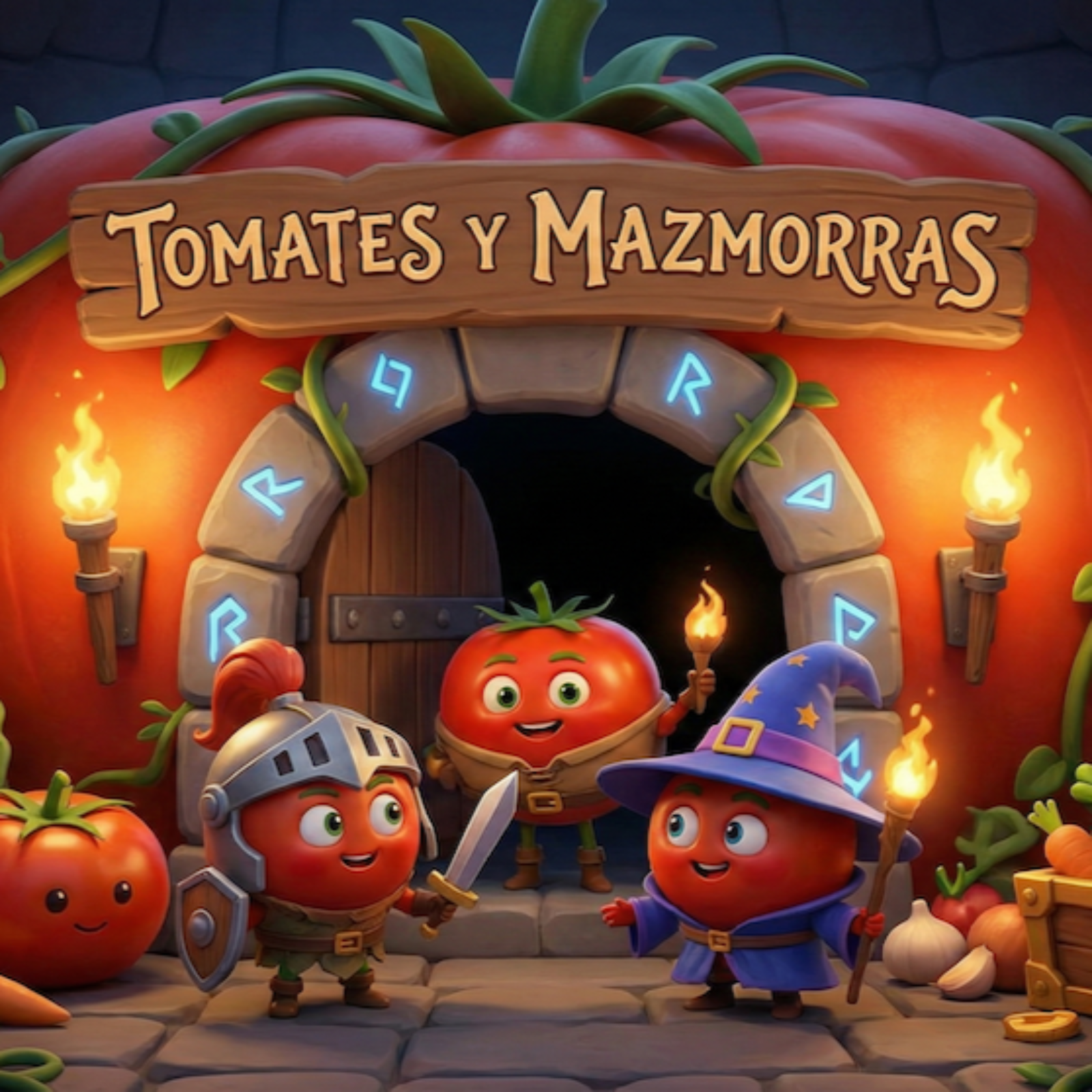 Tomates y Mazmorras podcast artwork