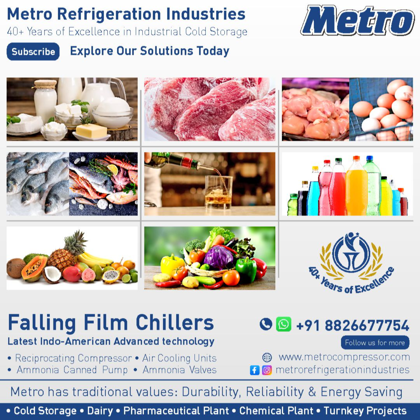 The Ultimate Guide to Falling Film Chillers, Falling Film Evaporators, Cooling Tower, Evaporators, Water Cooling System, Water Cooling Chiller & Cooling Tower Evaporation : Advanced Industrial Refrigeration Solutions by Metro Refrigeration Industries episode artwork