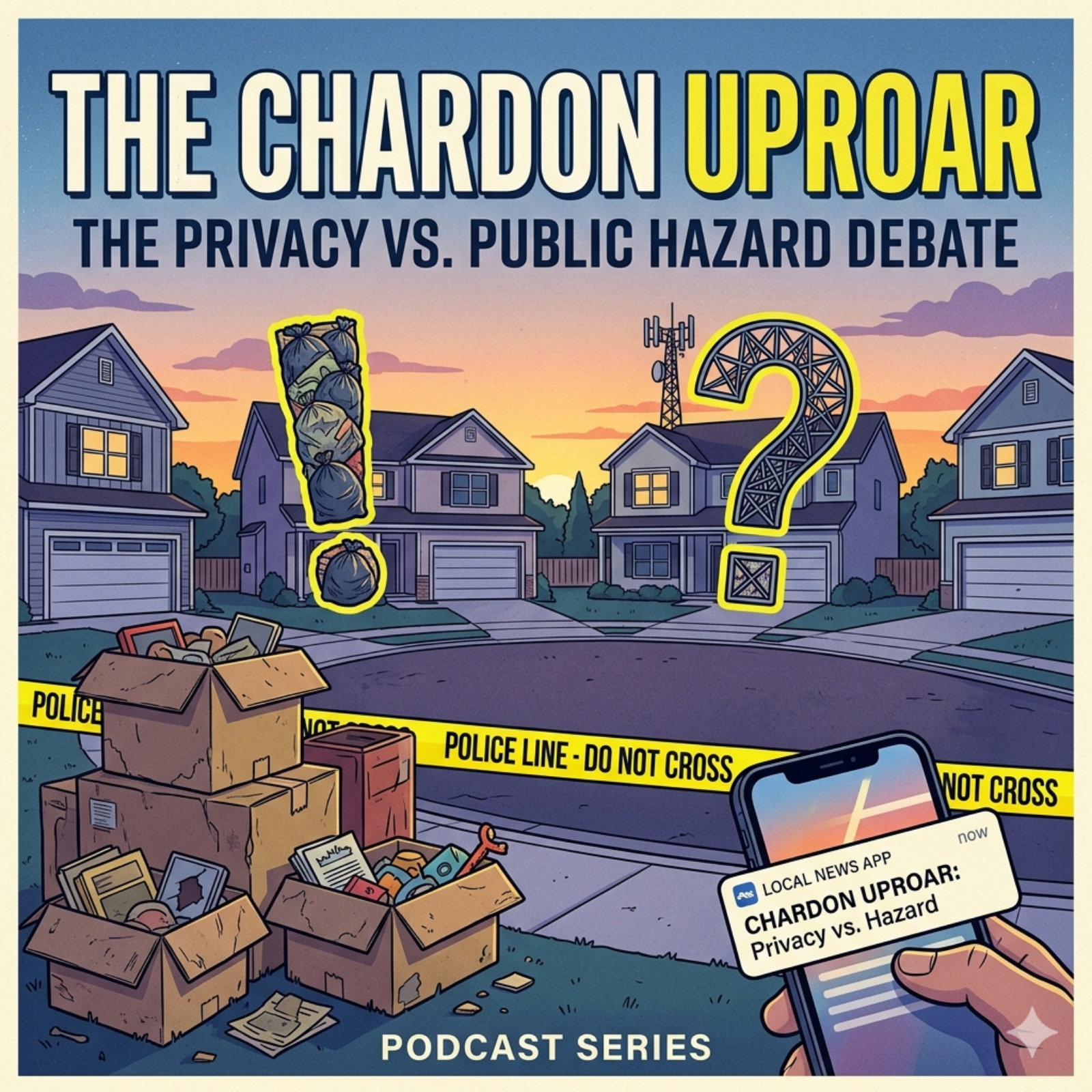 The Privacy vs Public Hazard episode artwork