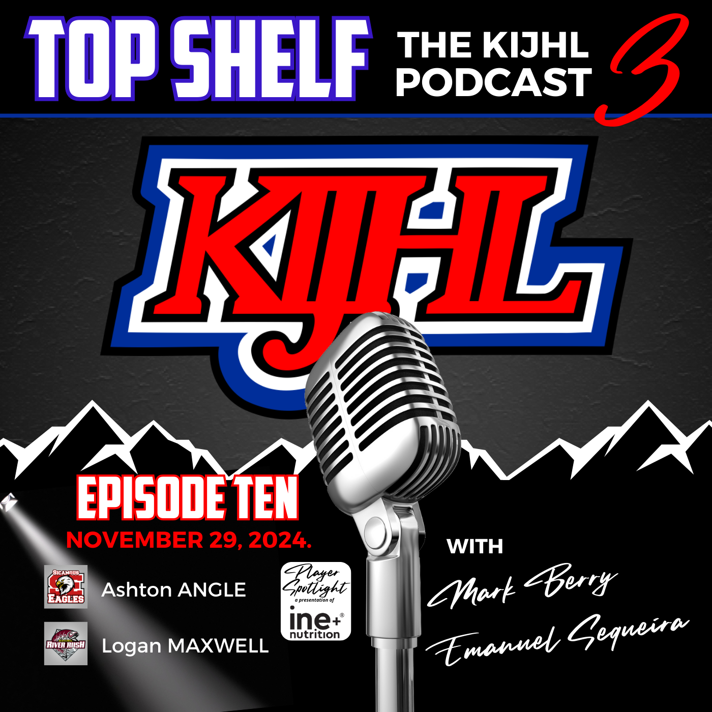 Top Shelf: The KIJHL Podcast - S3 E10 - November 29 - Angle - Maxwell