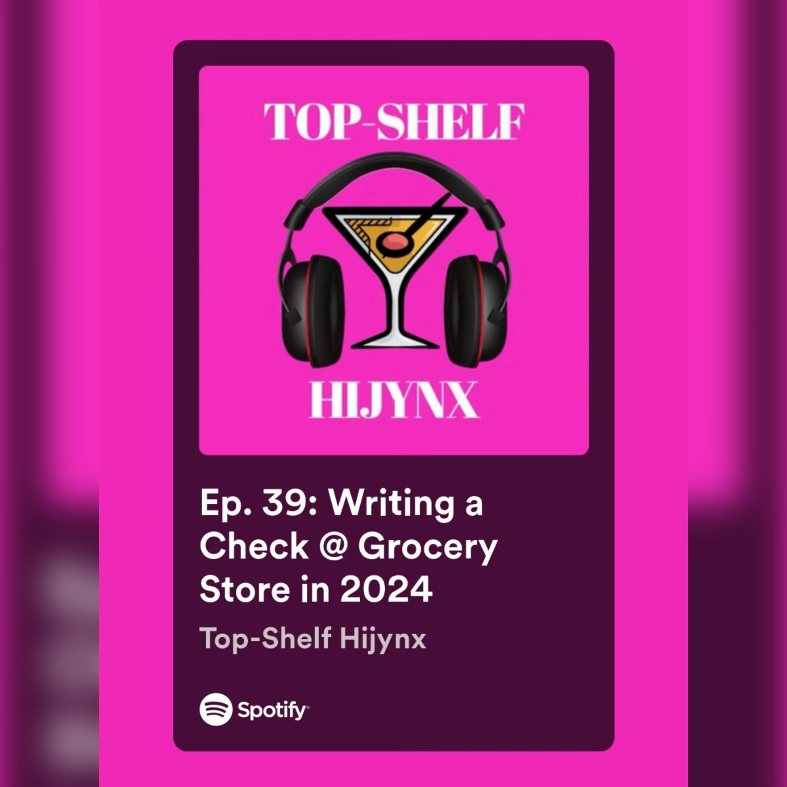 Ep. 39: Writing a Check @ Grocery Store in 2024