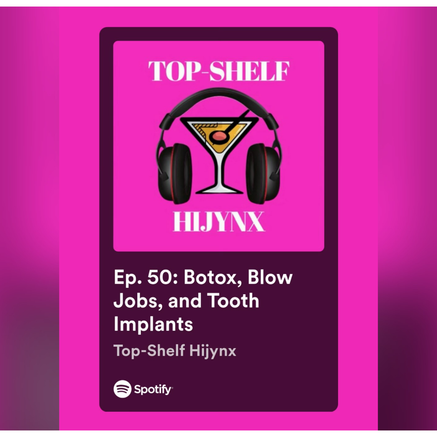 Ep. 50: Botox, Blow Jobs, and Tooth Implants