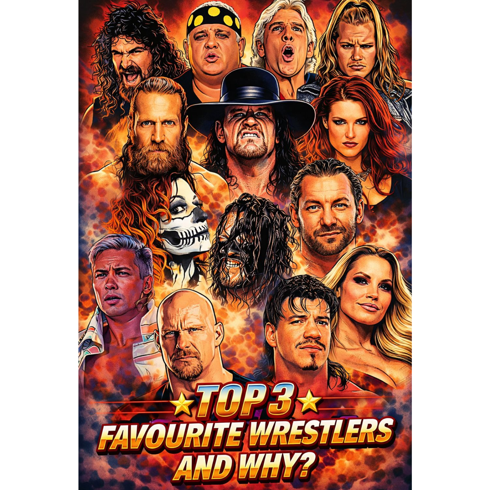 TTP 43 Top 3 Wrestlers revisited, Five Knuckle Shuffle Debut!  episode artwork