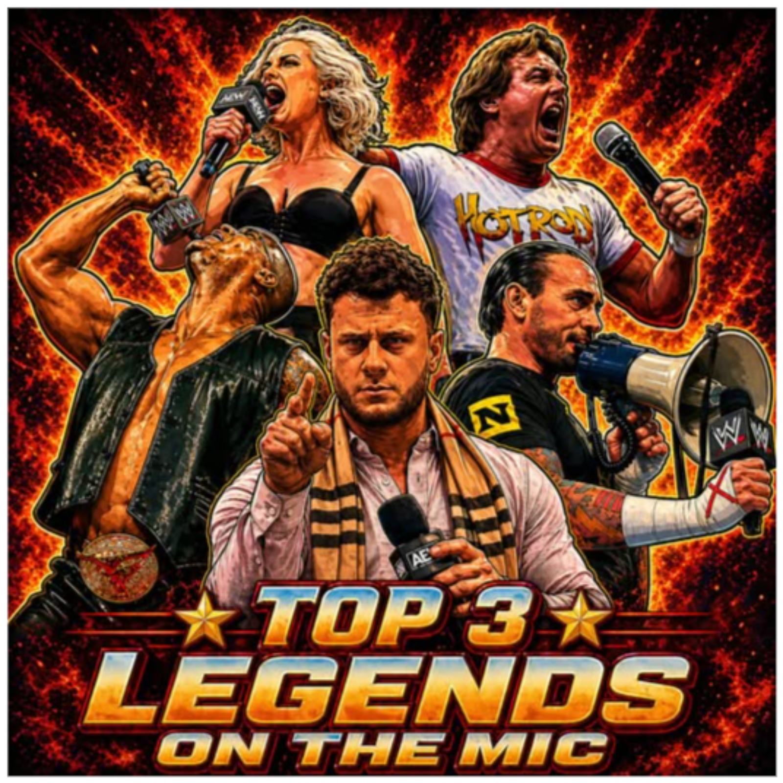 TTP 44 Legends Of The Mic and Adam Cole Bay Bay! episode artwork