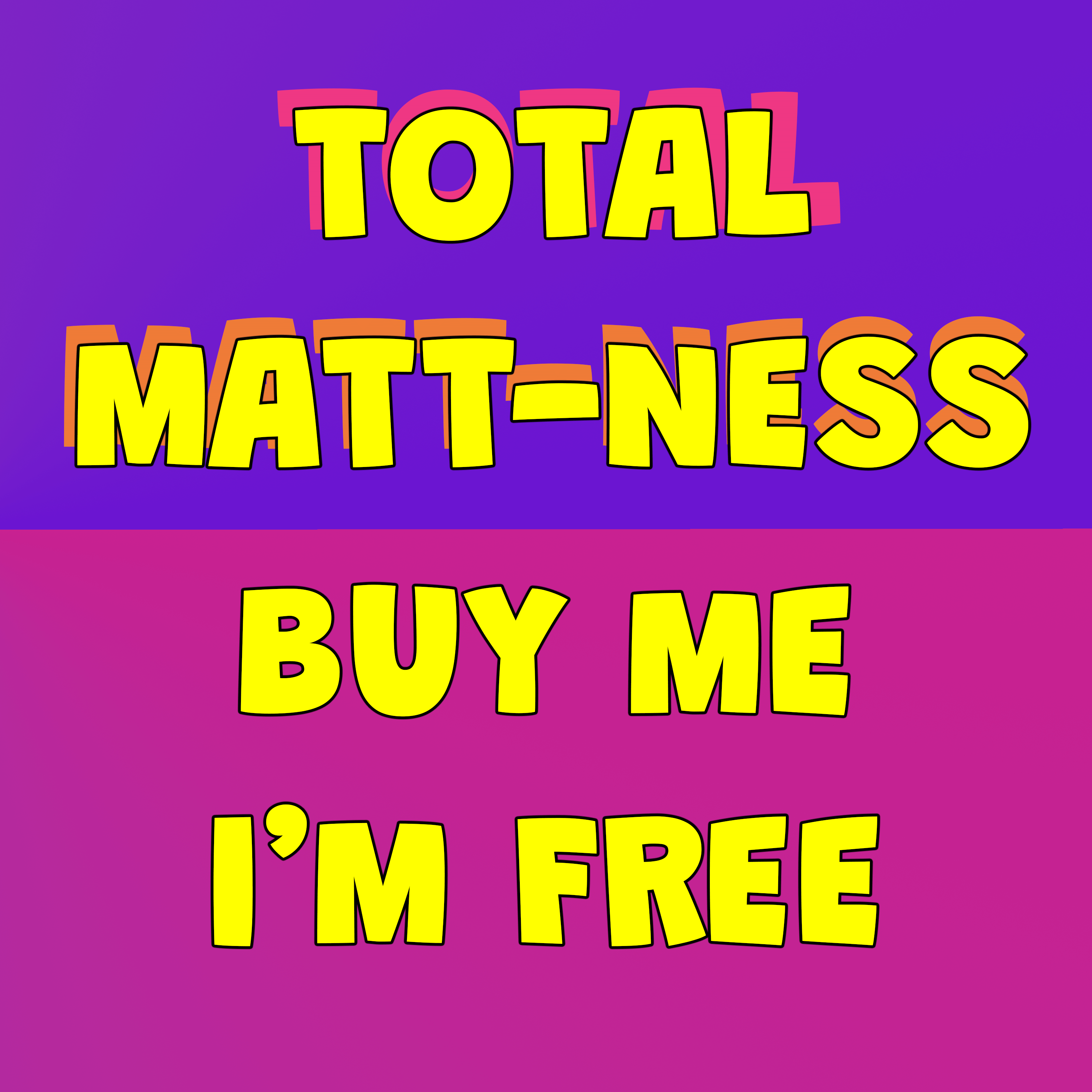Selling myself, so you'll buy me episode artwork