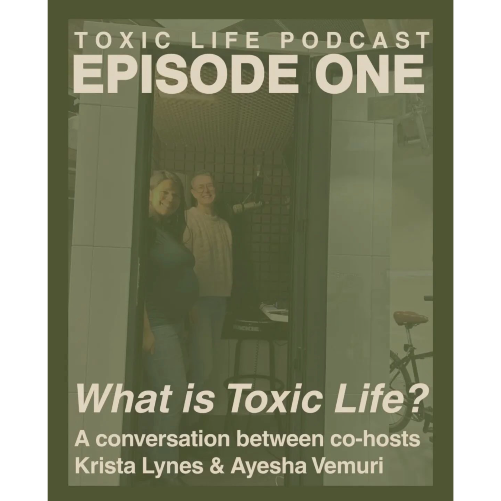 What is Toxic Life? A conversation between co-hosts Krista Lynes & Ayesha Vemuri episode artwork