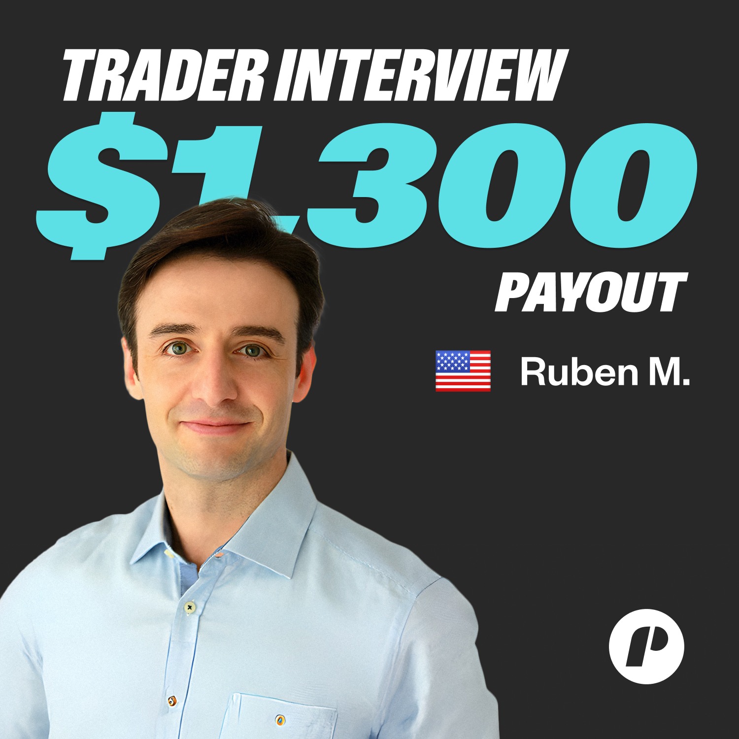 1.3K Payout: Ex-ballet Dancer Turned 80K Funded Trader, ft. Ruben M.