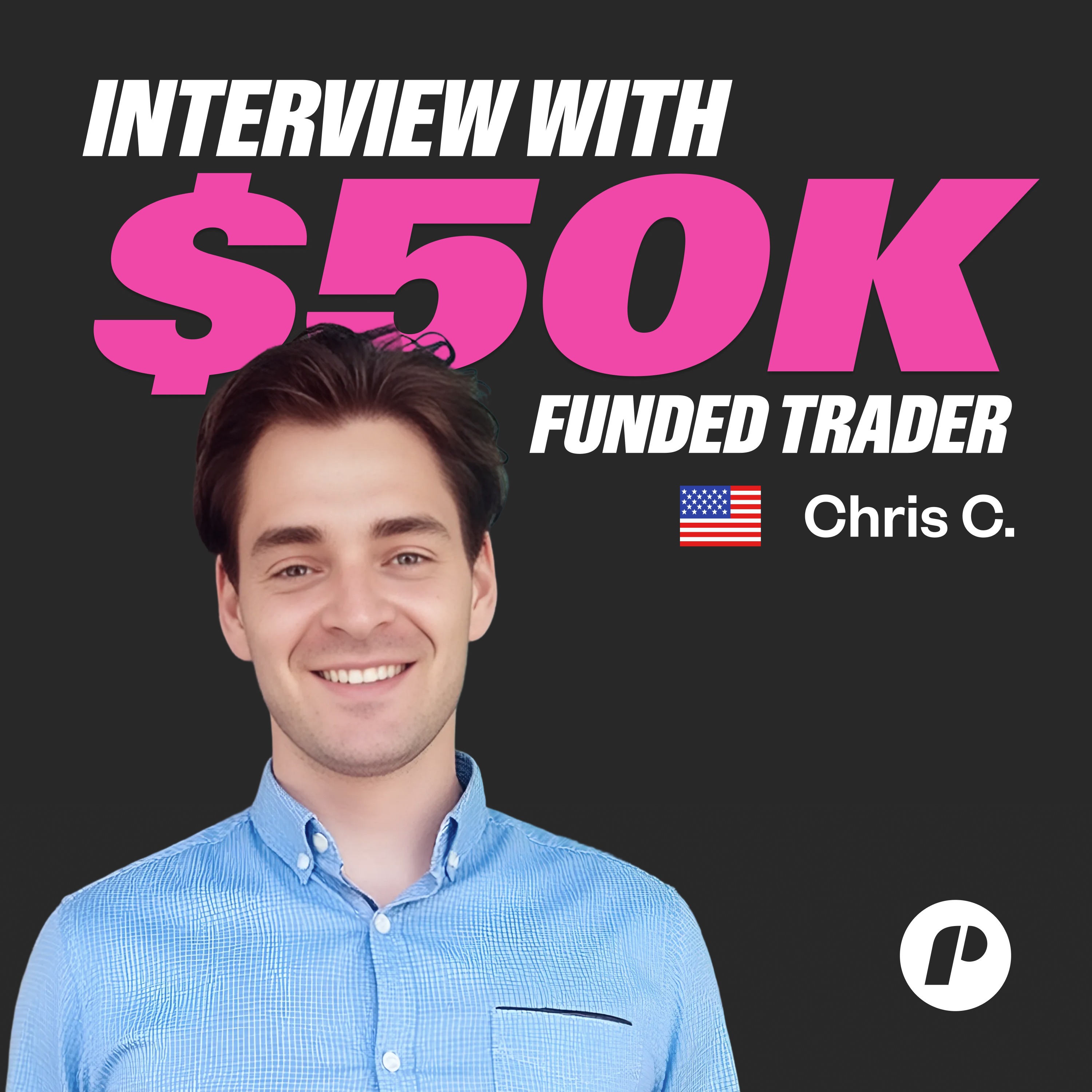 "I Only Trade 90 Minutes a Day" | $50K Large Cap Trader, Chris C