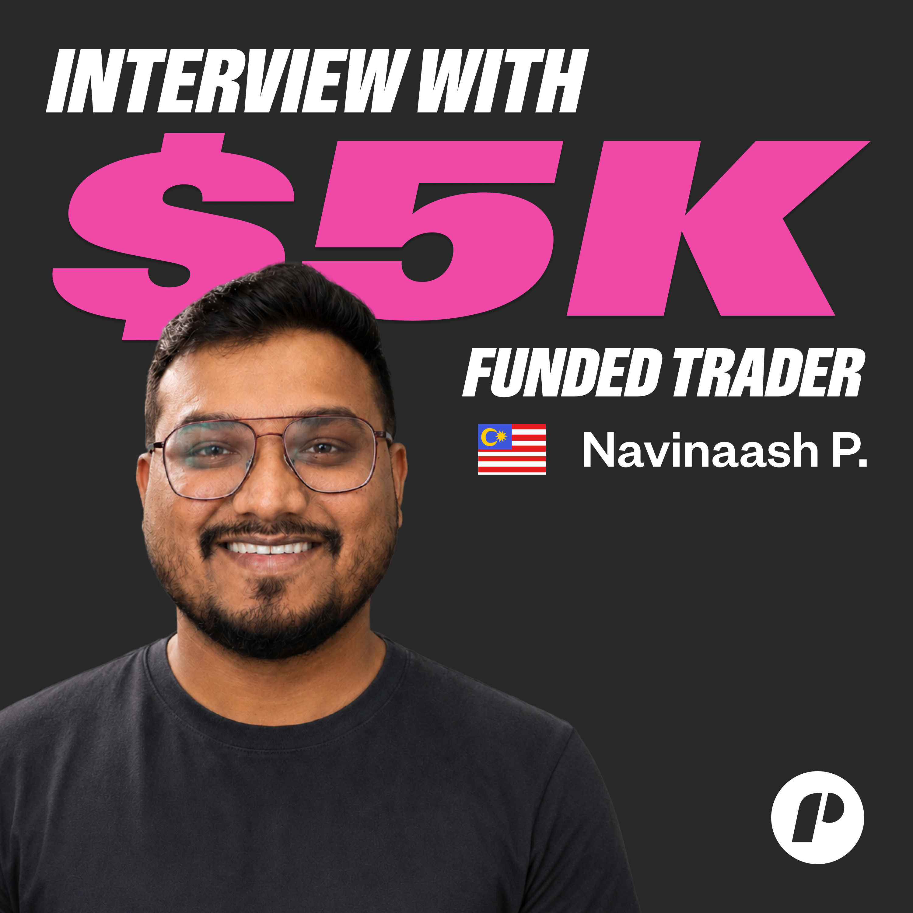 9 Wins, 1 Loss, 30 Minutes a Day. A Winning Small-Cap Trading Strategy | Navin P. 📈 FLEX 5K Funded  episode artwork