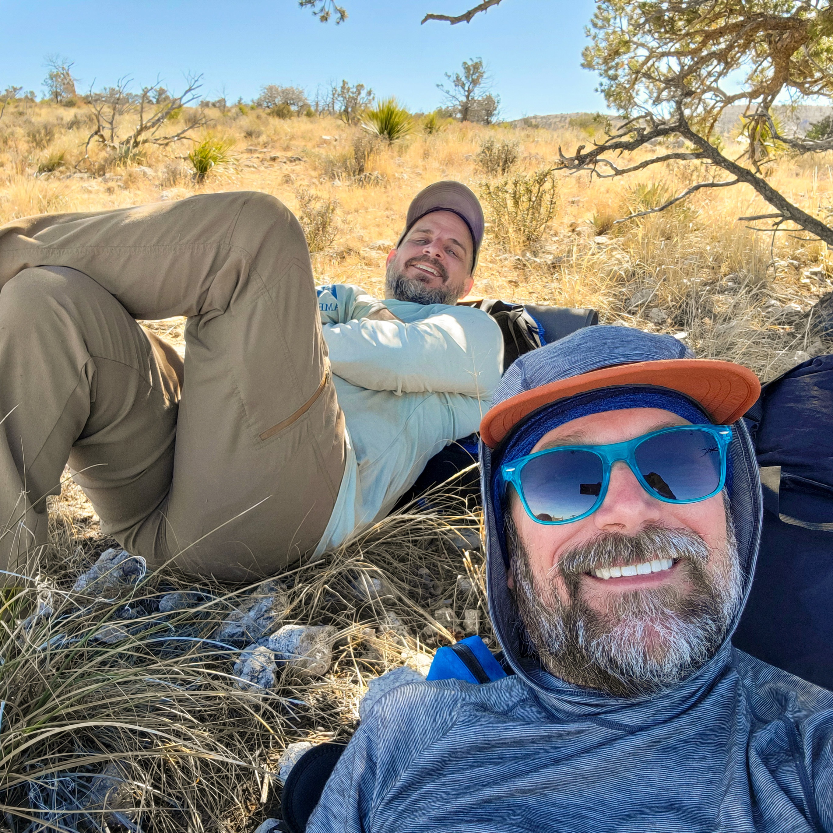 Todd and I (Guadalupe Ridge Trail Trip Report pt 2)