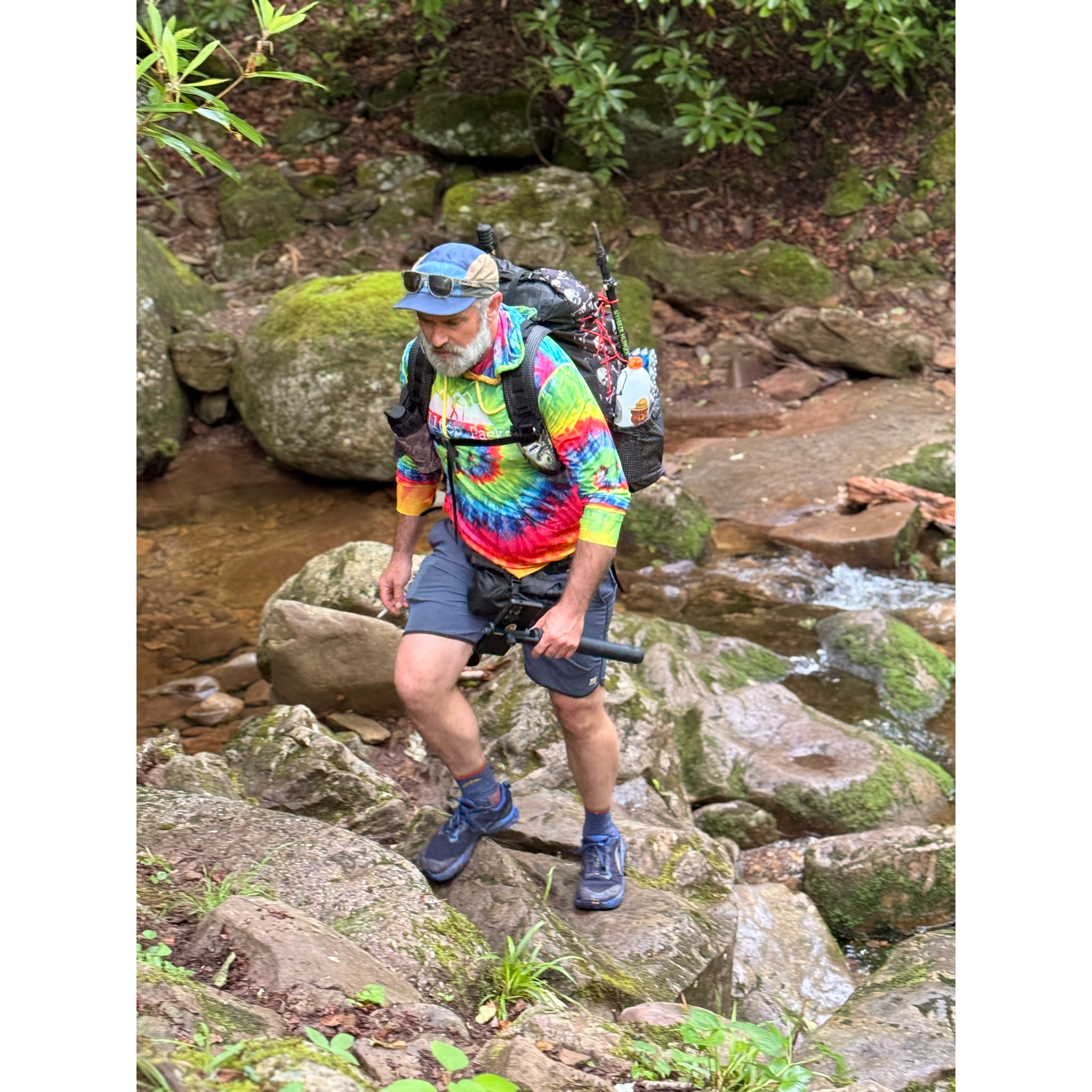Tim and I (pt 1 Backpacking with Buckley)