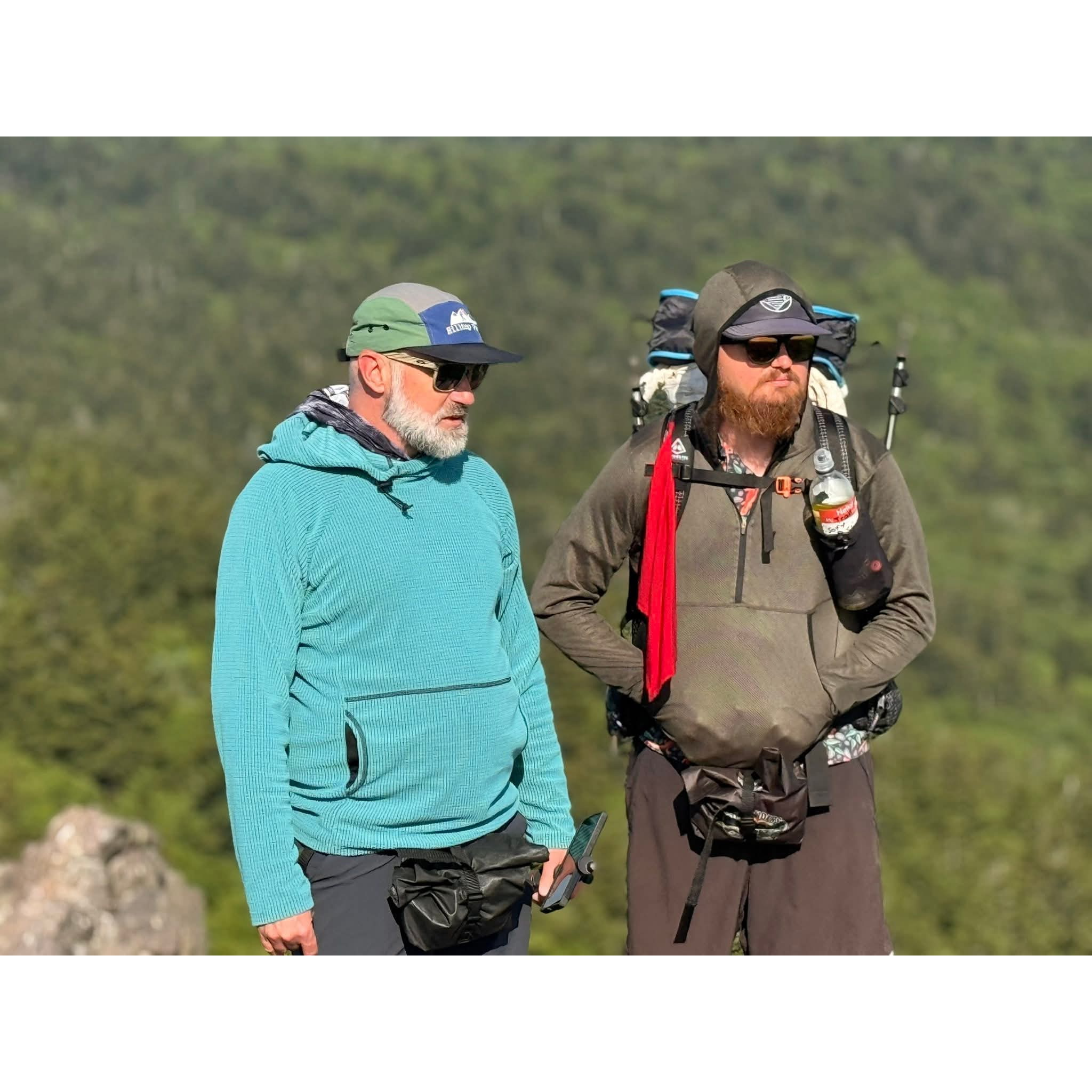 Tim and I (pt 2 Backpacking with Buckley)