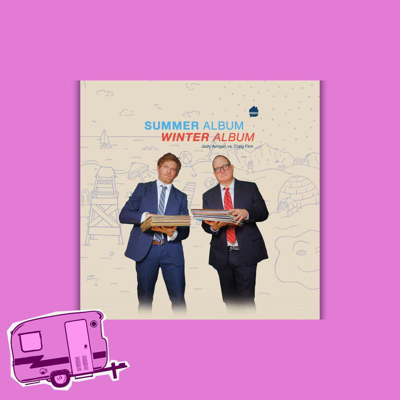 "Summer Album/Winter Album" from Jody Avirgan and Craig Finn "Summer Album/Winter Album" from Jody Avirgan and Craig Finn