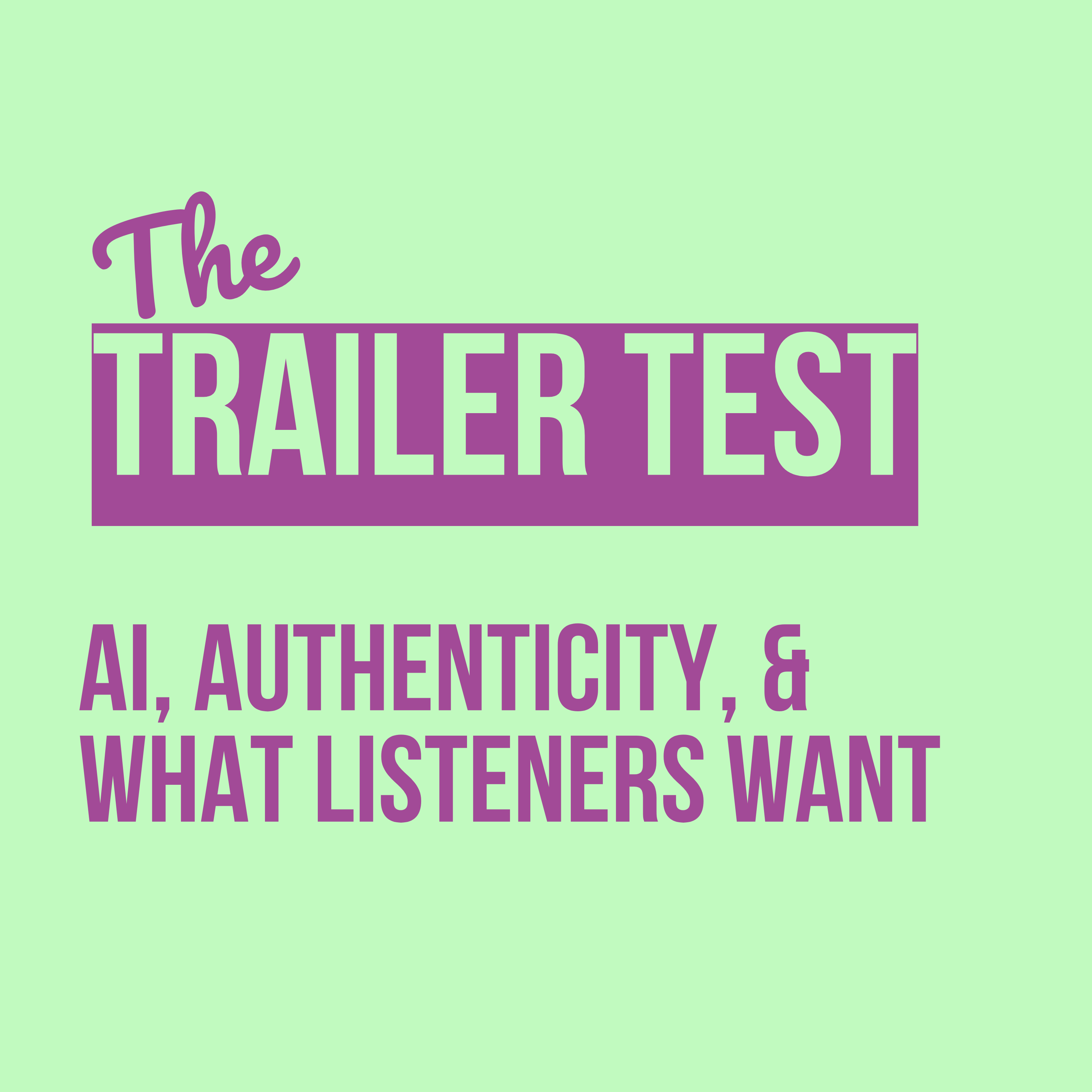 The Podcast Trailer Test: AI, Authenticity, and What Listeners Want with Peter Ferioli of Pantheon Podcasts