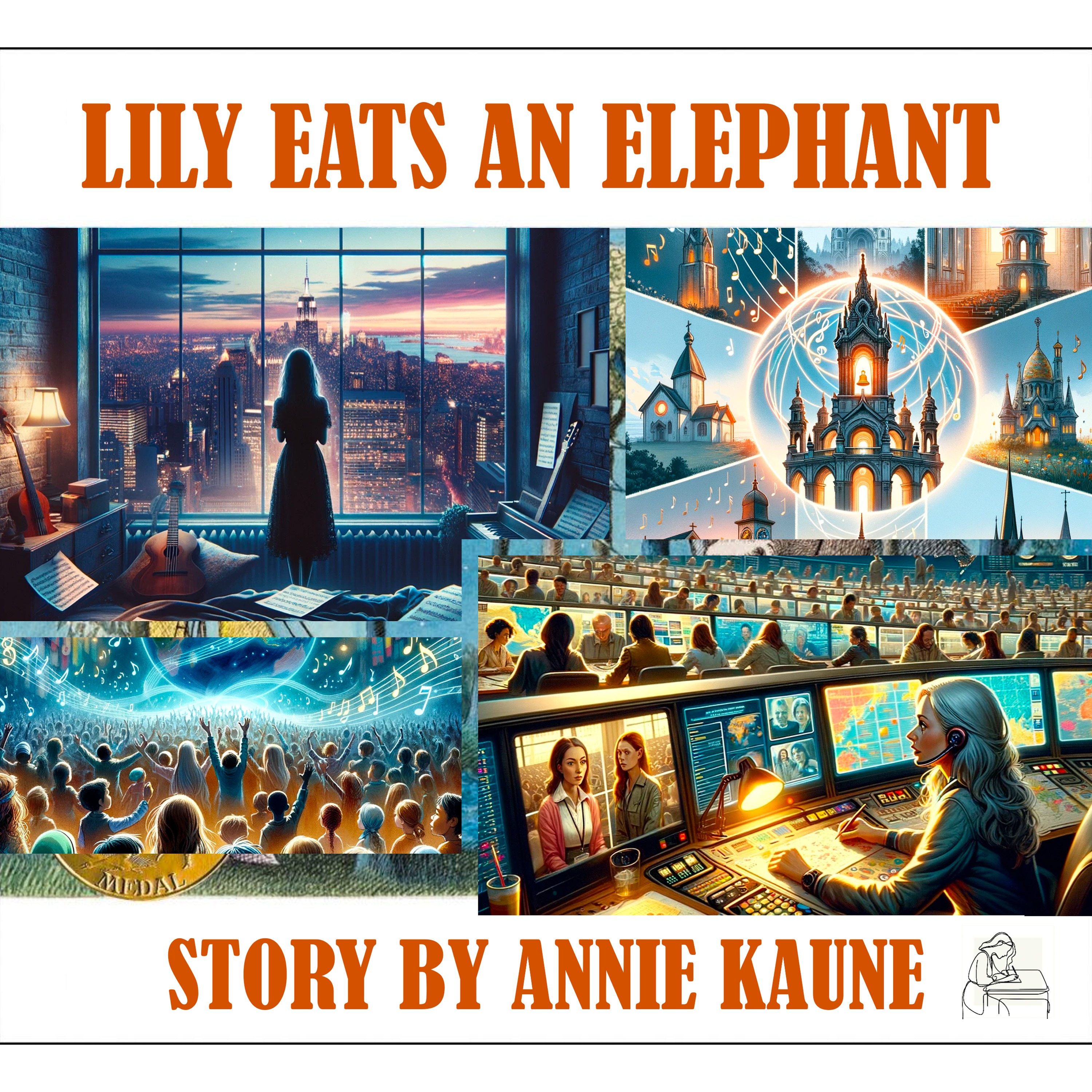Lily Eats an Elephant - a calming World Peace Day bedtime story episode artwork